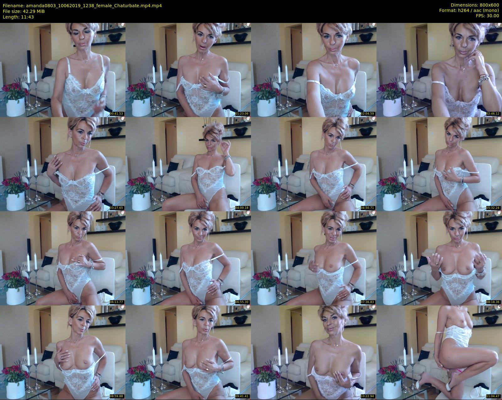amanda0803 — 12 minute Chaturbate female cam show recording, 480p, Jun 10, 2019
