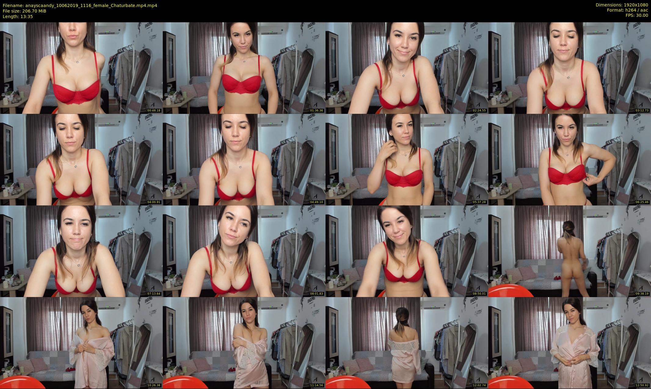 anayscaandy — 14 minute Chaturbate female cam show recording, 1080p, Jun 10, 2019