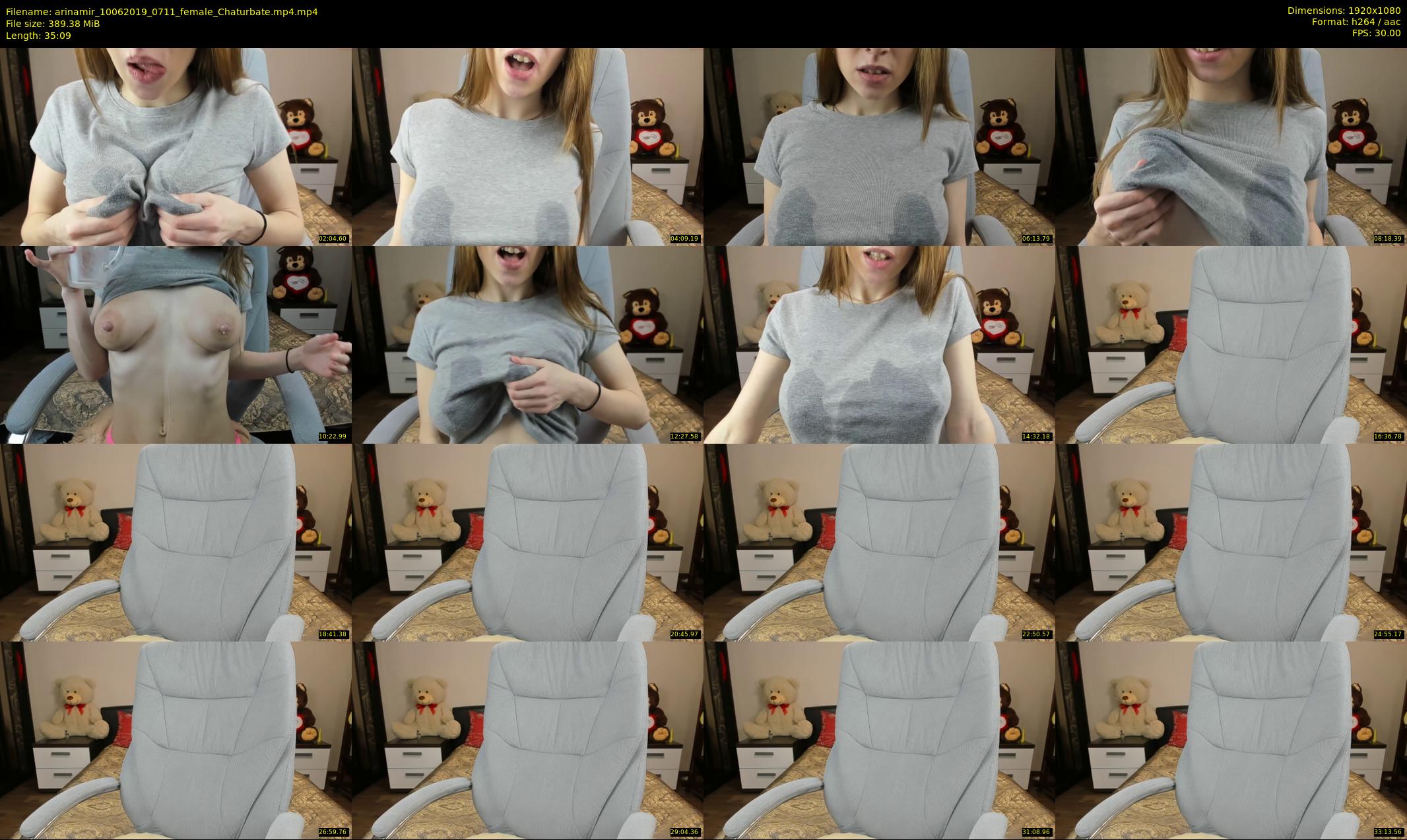 arinamir — 36 minute Chaturbate female cam show recording, 1080p, Jun 10, 2019