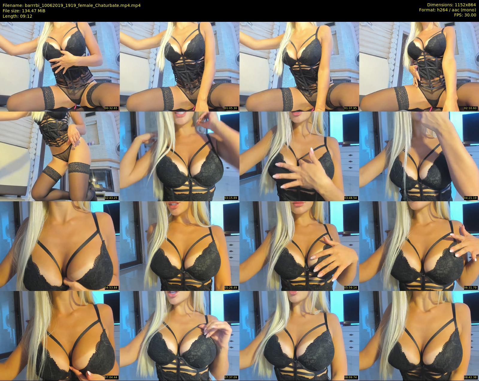 barrrbi — 10 minute Chaturbate female cam show recording, 720p, Jun 10, 2019