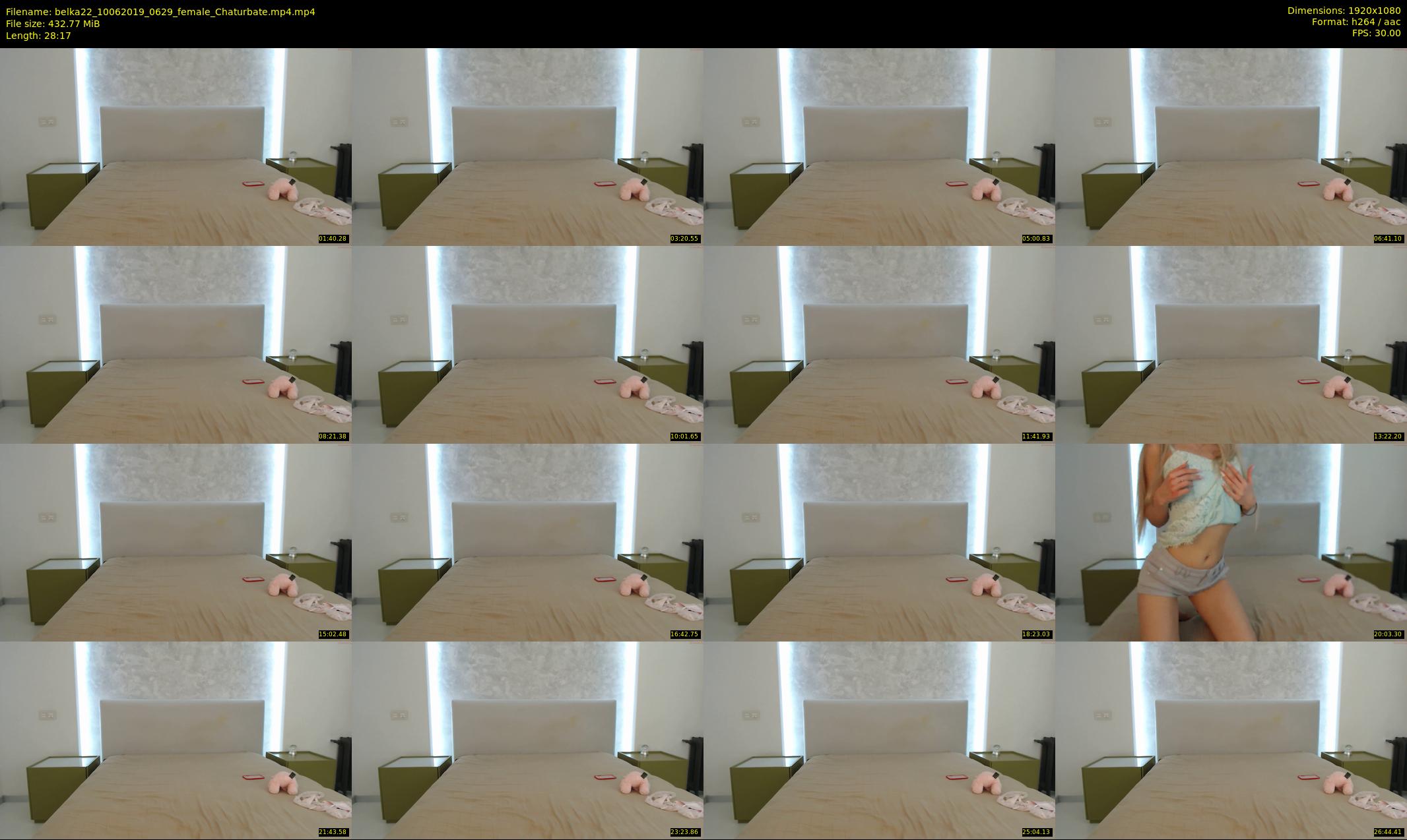 belka22 — 29 minute Chaturbate female cam show recording, 1080p, Jun 10, 2019