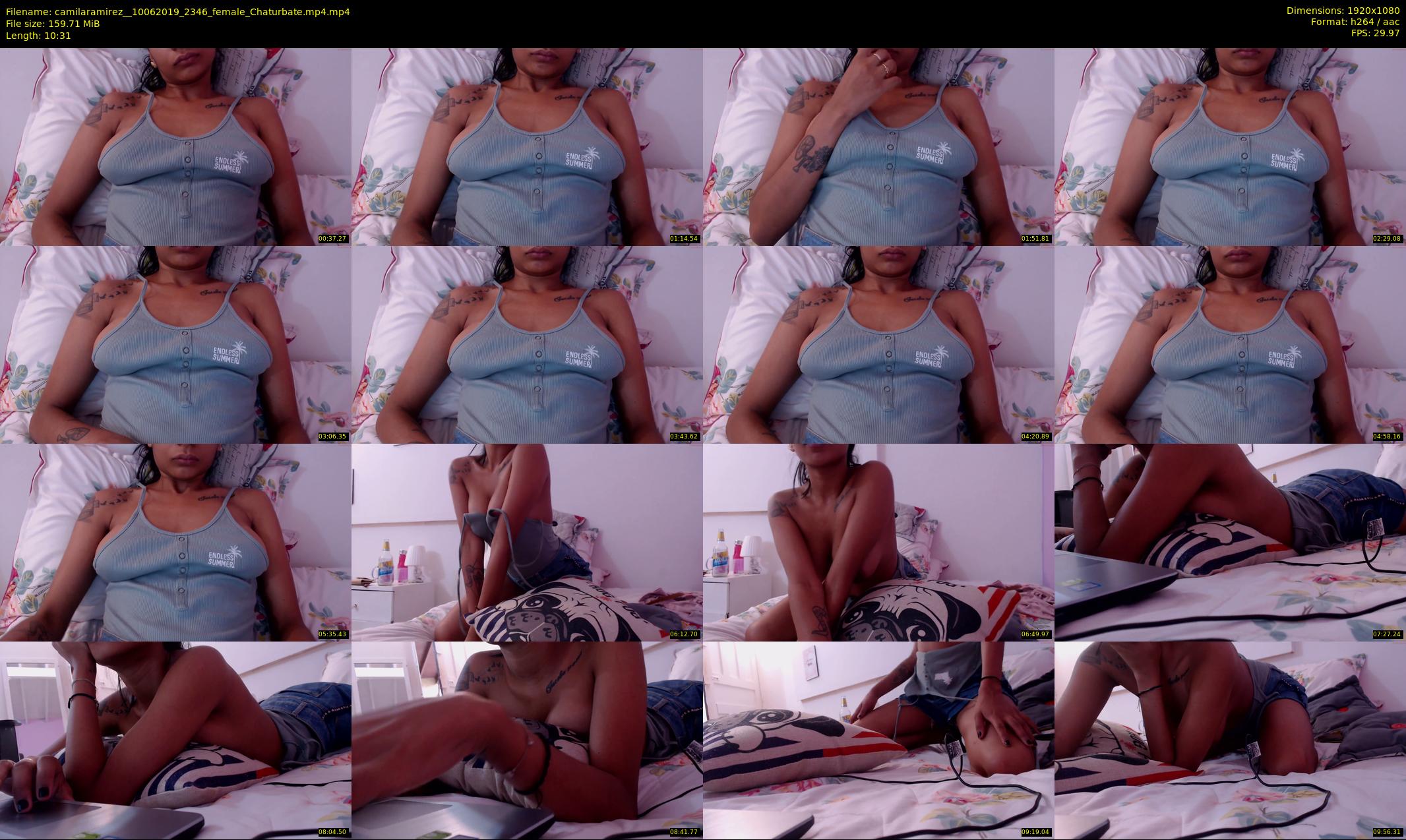 camilaramirez_ — 11 minute Chaturbate female cam show recording, 1080p, Jun 10, 2019