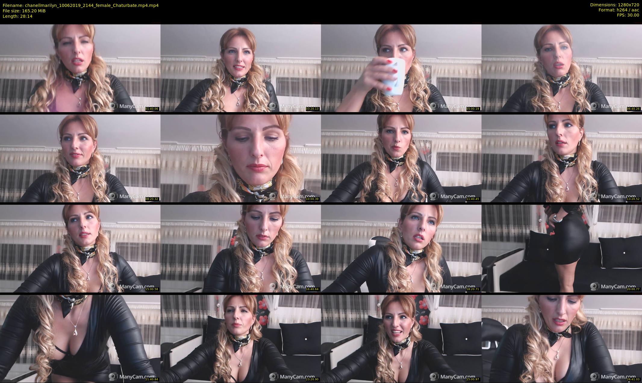 chanellmarilyn — 29 minute Chaturbate female cam show recording, 720p, Jun 10, 2019