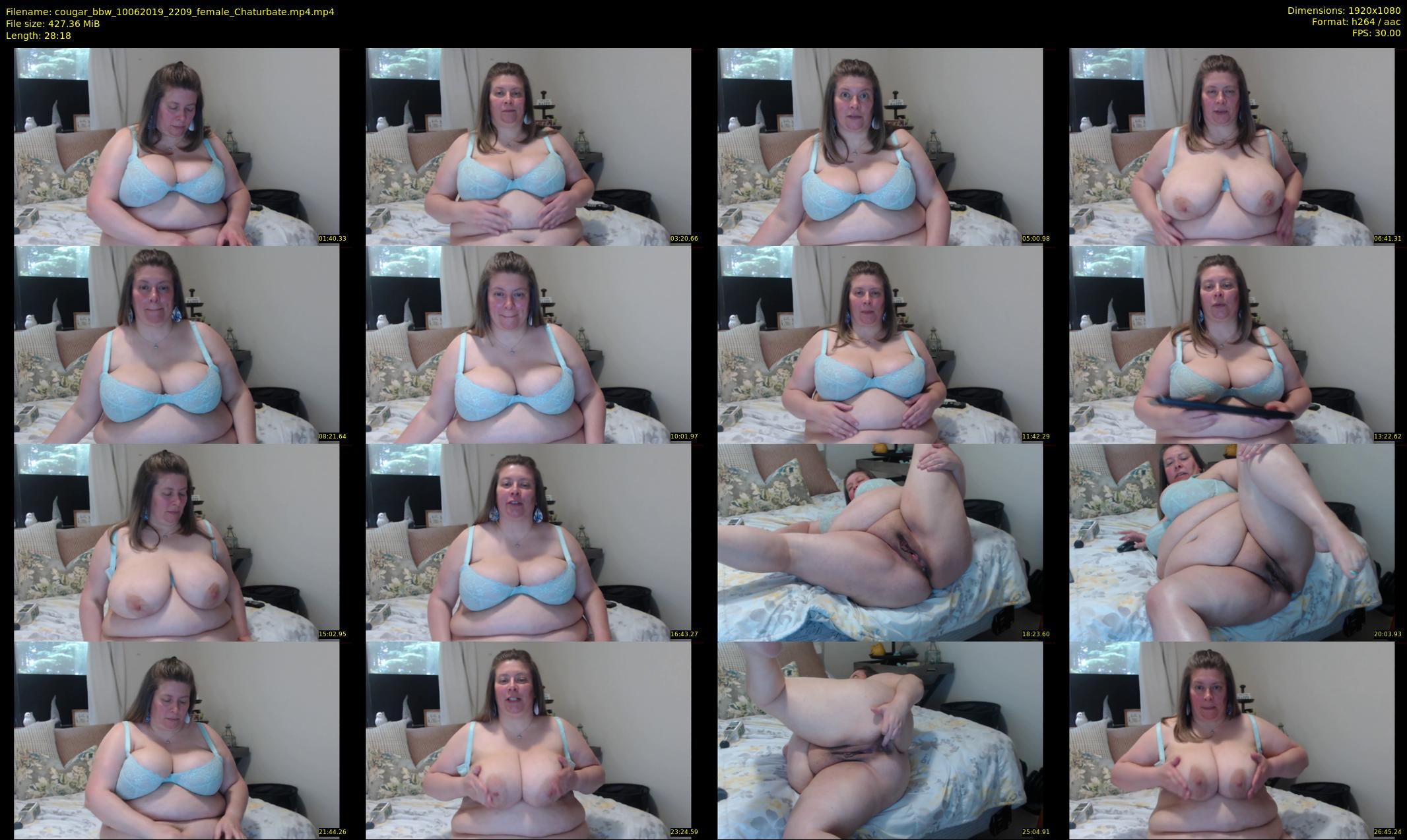 cougar_bbw — 29 minute Chaturbate female cam show recording, 1080p, Jun 10, 2019