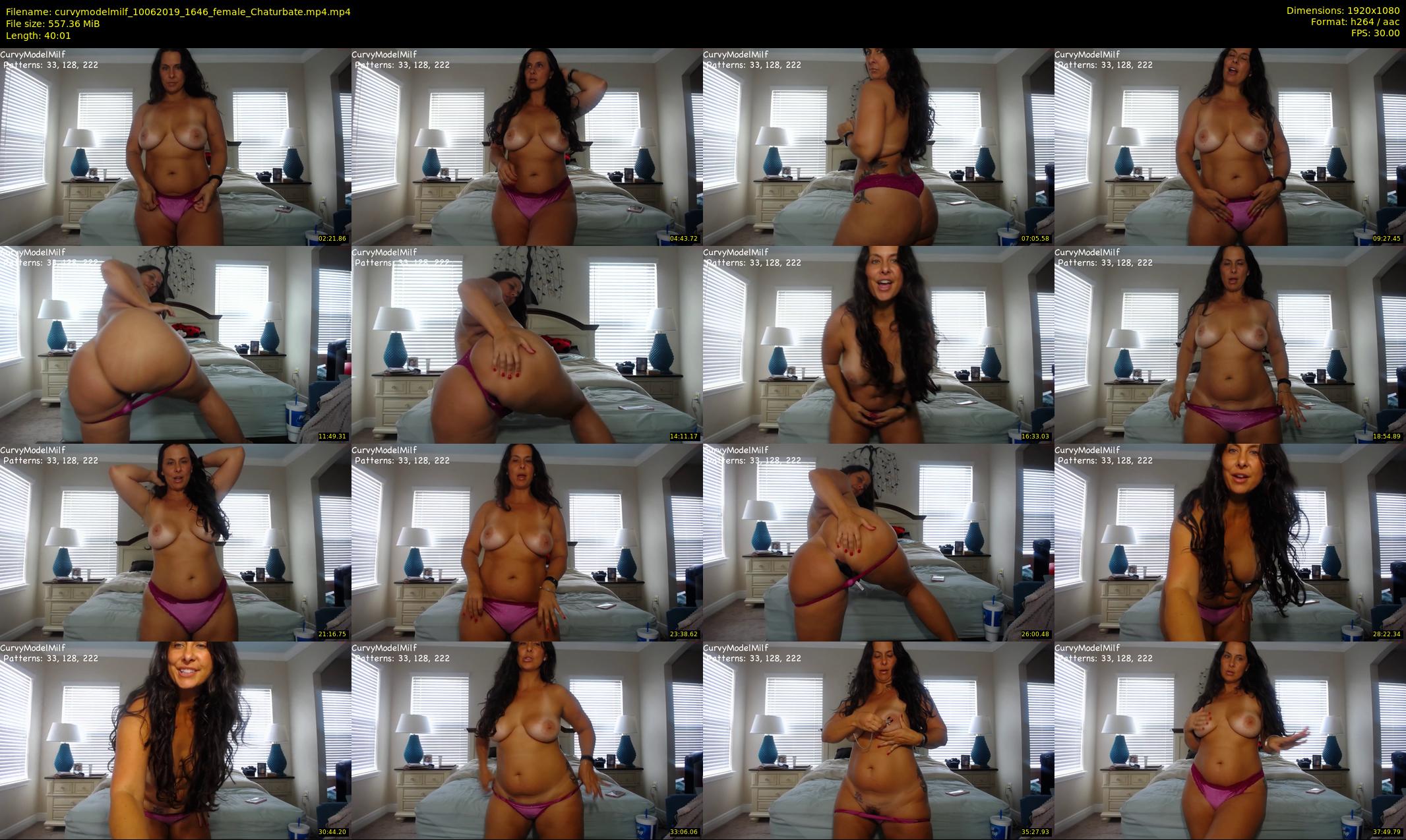curvymodelmilf — 41 minute Chaturbate female cam show recording, 1080p, Jun 10, 2019