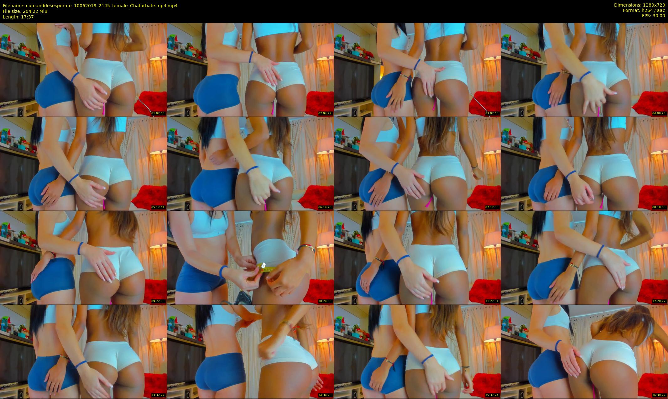 cuteanddesesperate — 18 minute Chaturbate female cam show recording, 720p, Jun 10, 2019