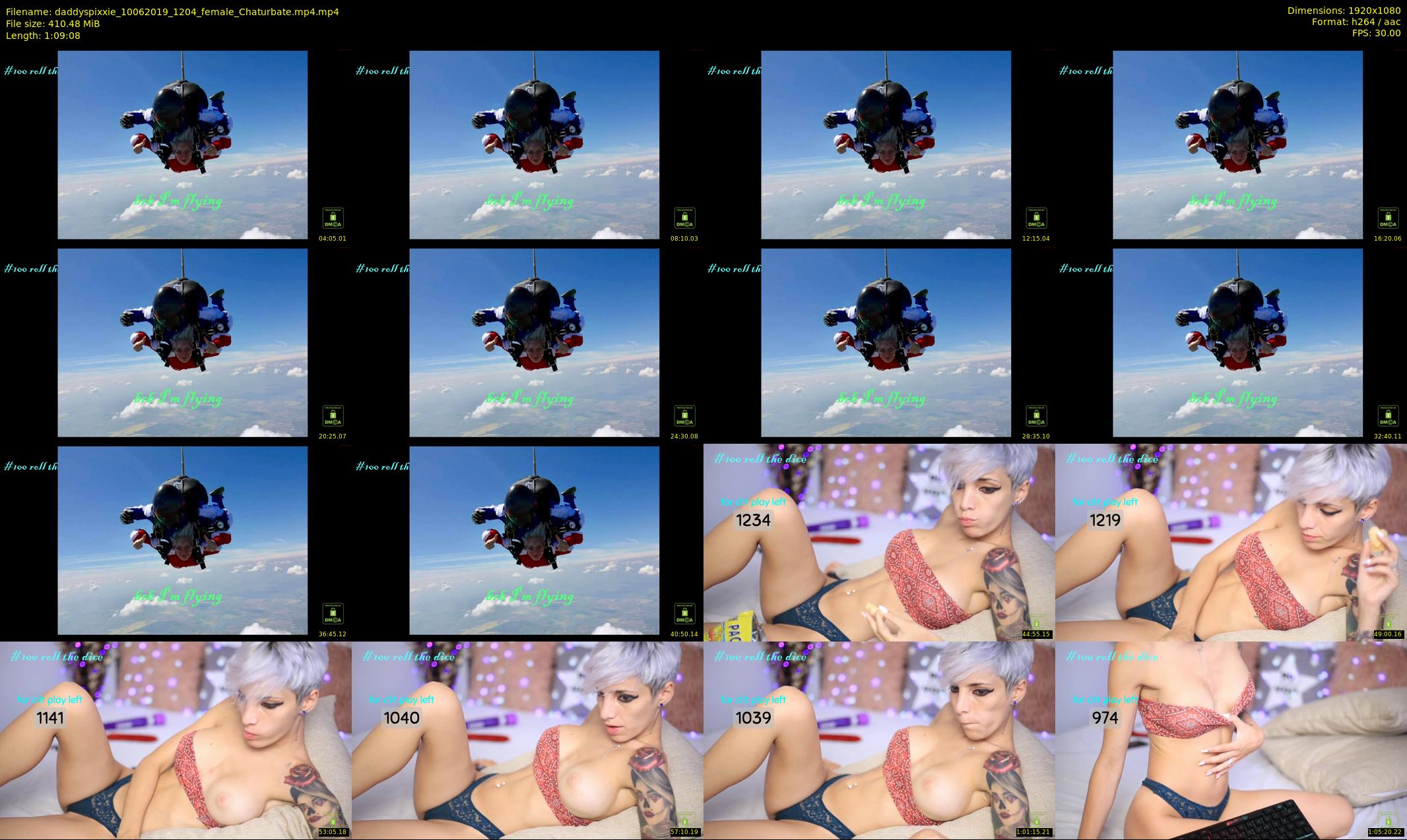 daddyspixxie — 70 minute Chaturbate female cam show recording, 1080p, Jun 10, 2019
