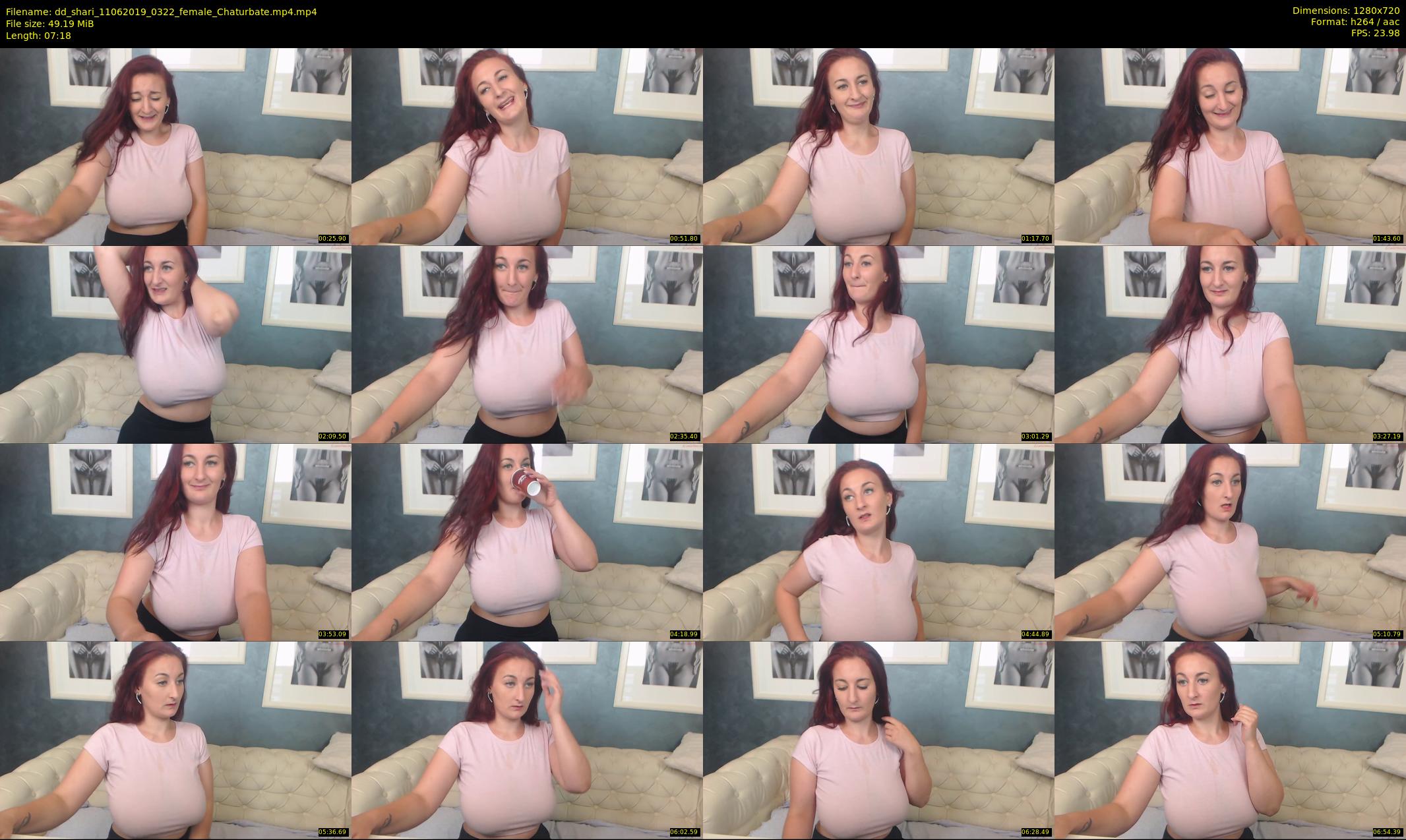 dd_shari — 8 minute Chaturbate female cam show recording, 720p, Jun 11, 2019