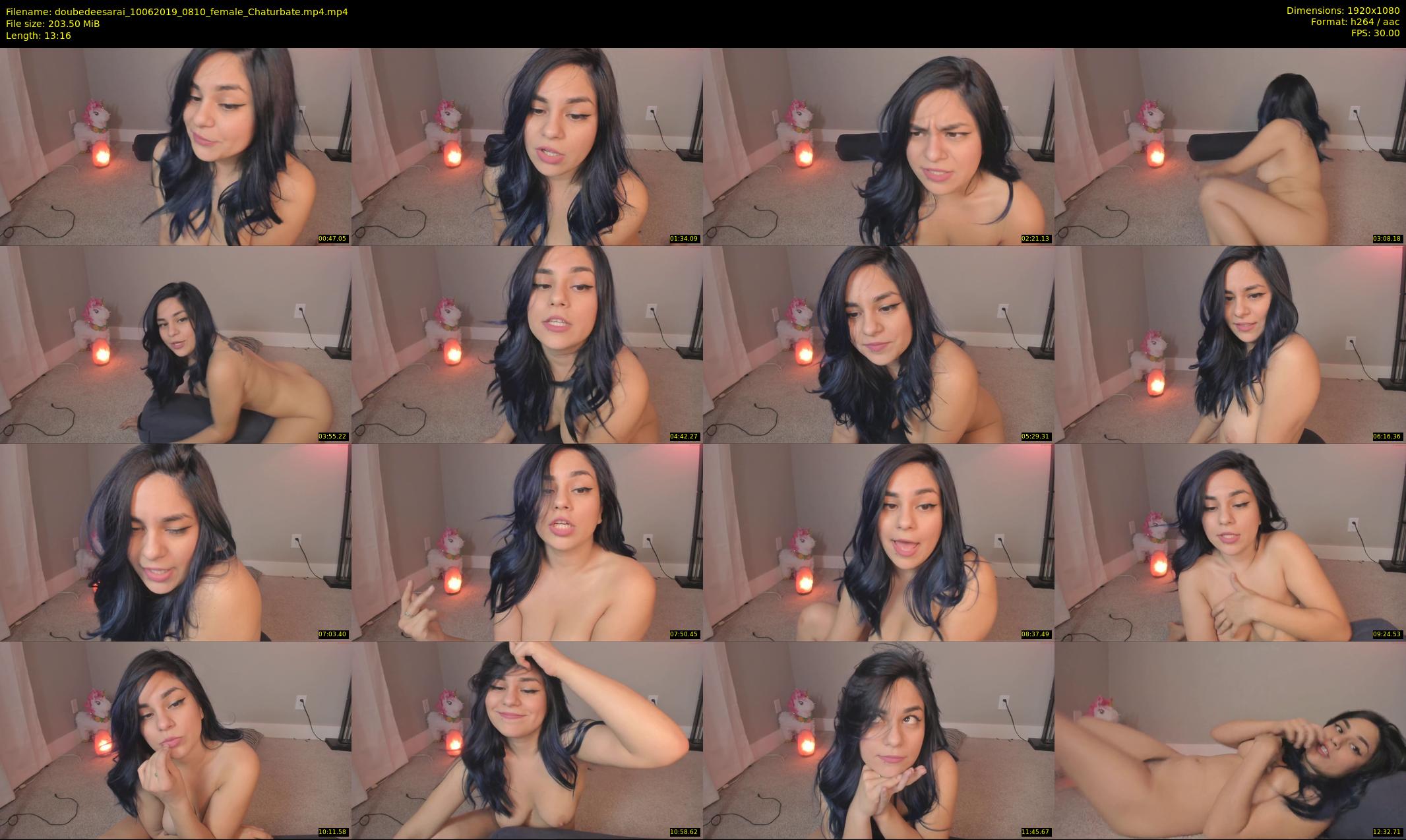 doubedeesarai — 14 minute Chaturbate female cam show recording, 1080p, Jun 10, 2019