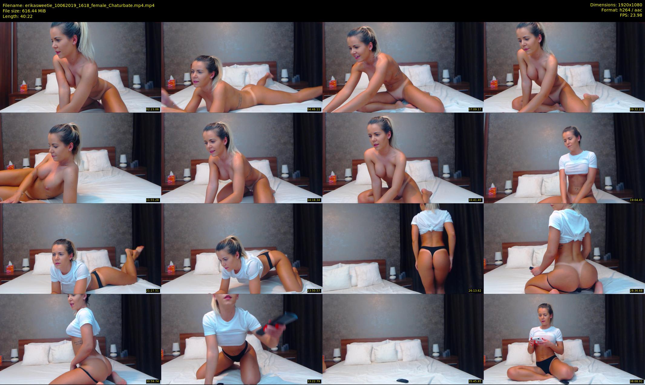 erikasweetie — 41 minute Chaturbate female cam show recording, 1080p, Jun 10, 2019