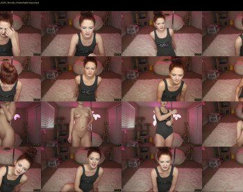 fiery_redhead — 58 minute Chaturbate female cam show recording, 1080p, Jun 10, 2019