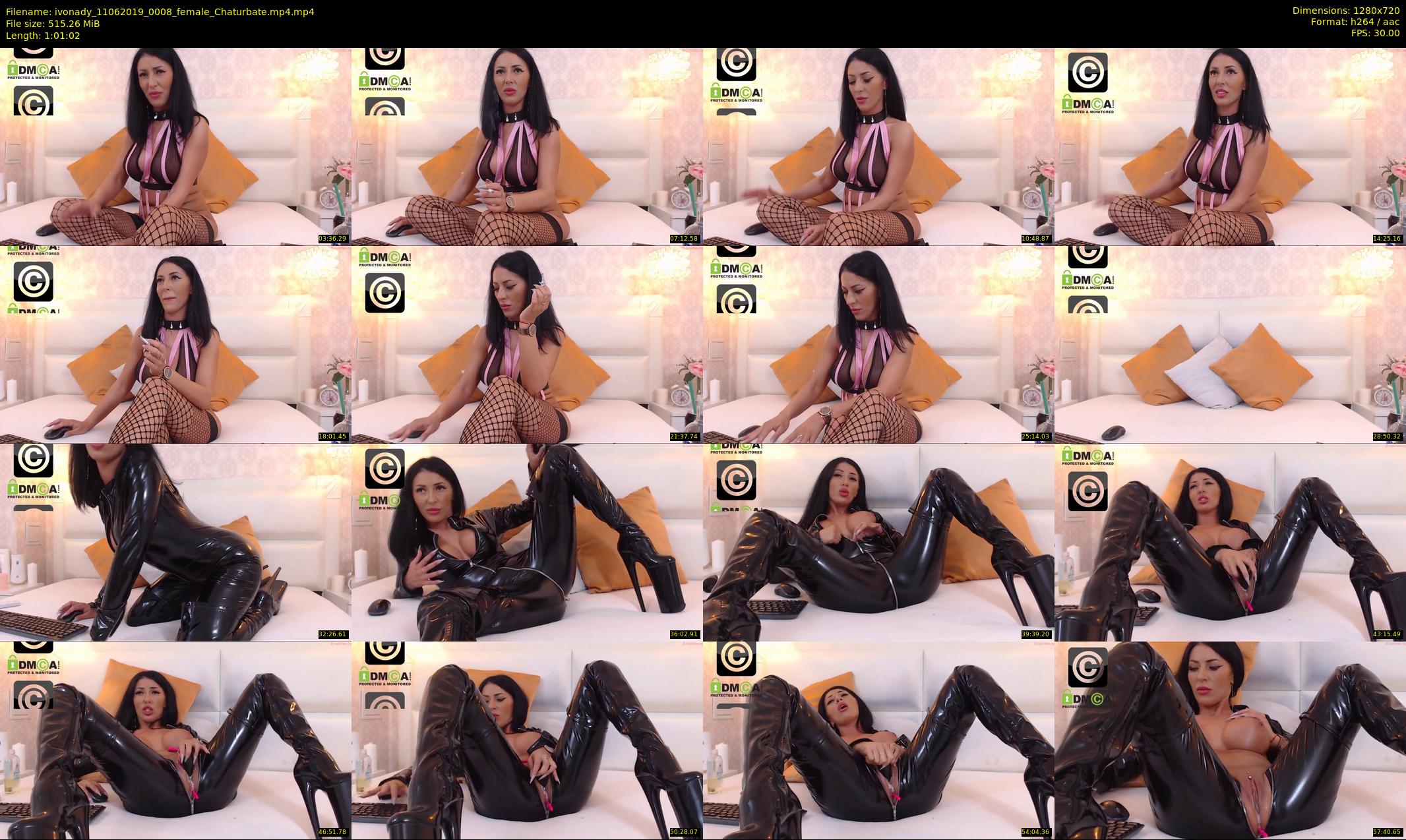 ivonady — 62 minute Chaturbate female cam show recording, 720p, Jun 11, 2019