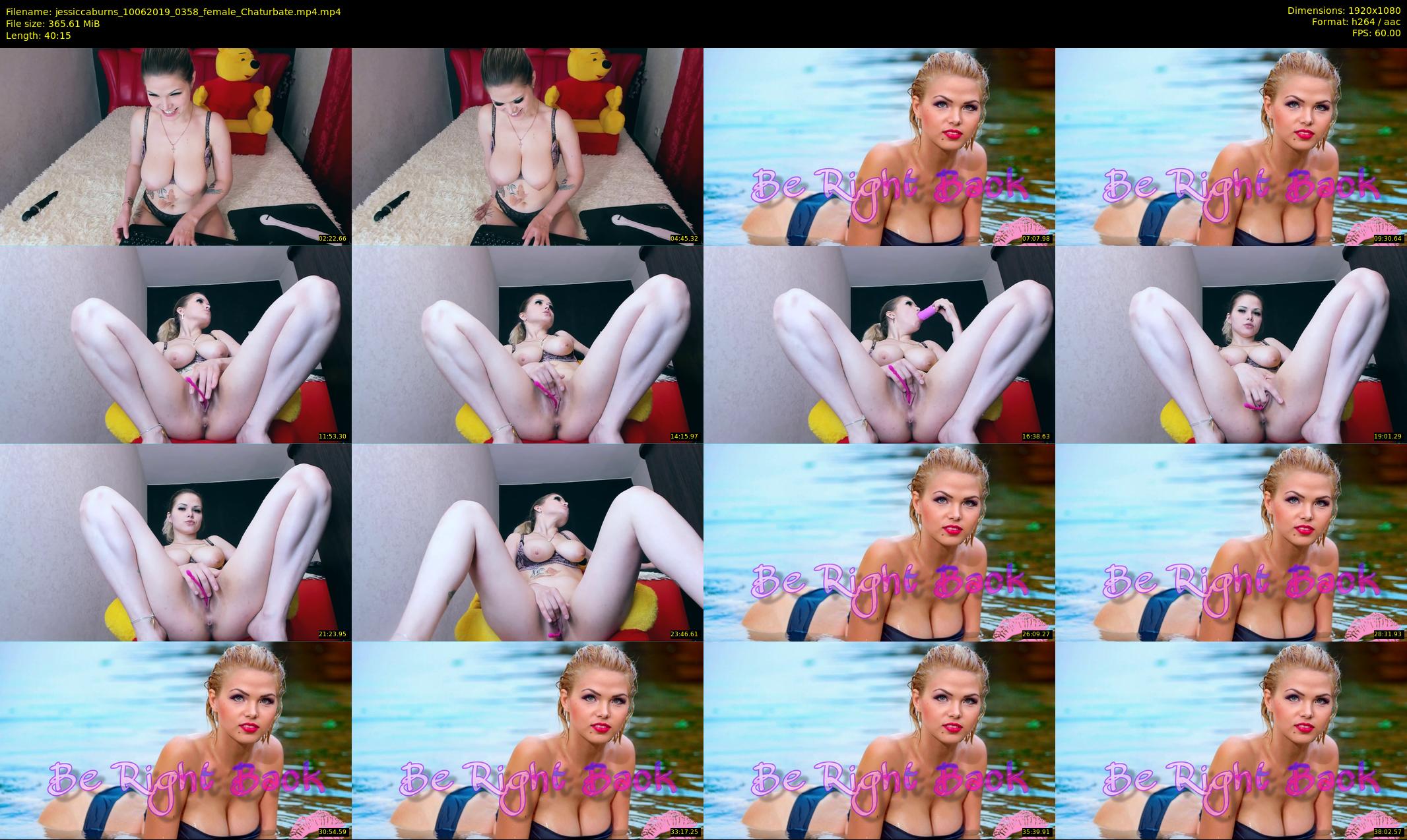 jessiccaburns — 41 minute Chaturbate female cam show recording, 1080p, Jun 10, 2019