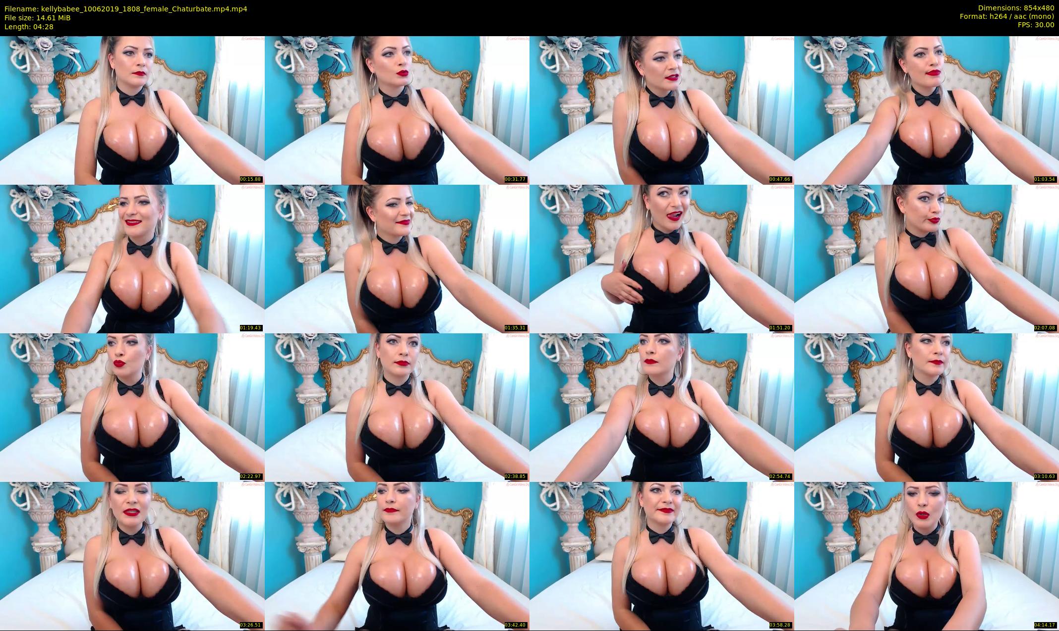 kellybabee — 5 minute Chaturbate female cam show recording, 480p, Jun 10, 2019
