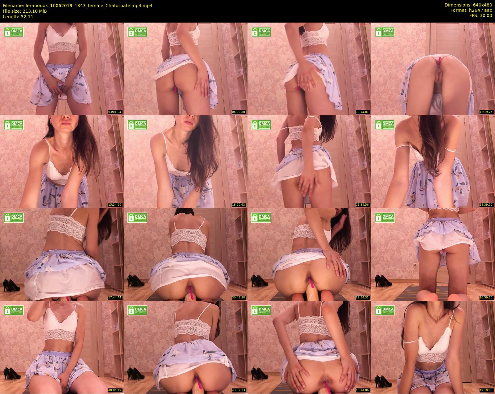 leraooook — 53 minute Chaturbate female cam show recording, 480p, Jun 10, 2019