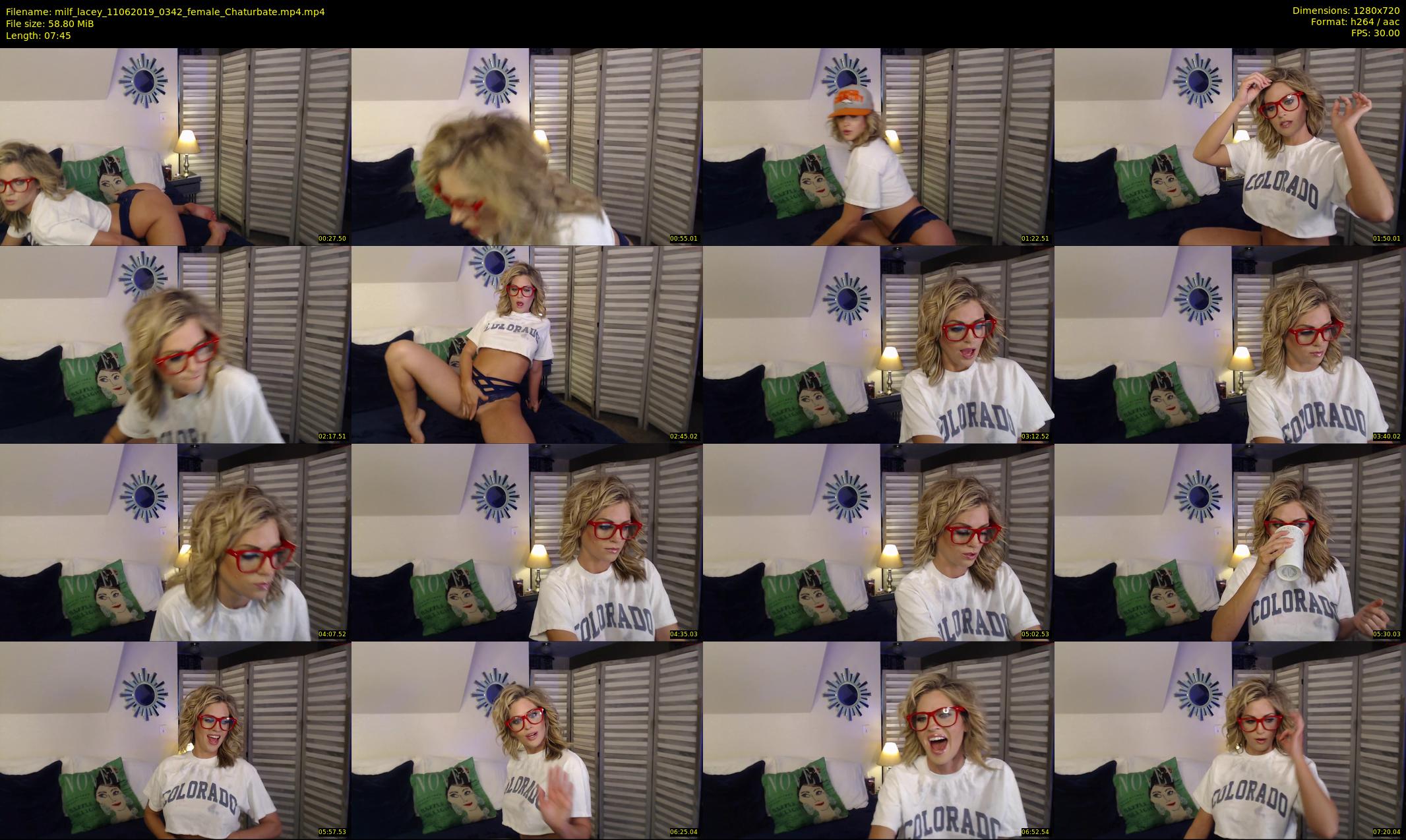 milf_lacey — 8 minute Chaturbate female cam show recording, 720p, Jun 11, 2019