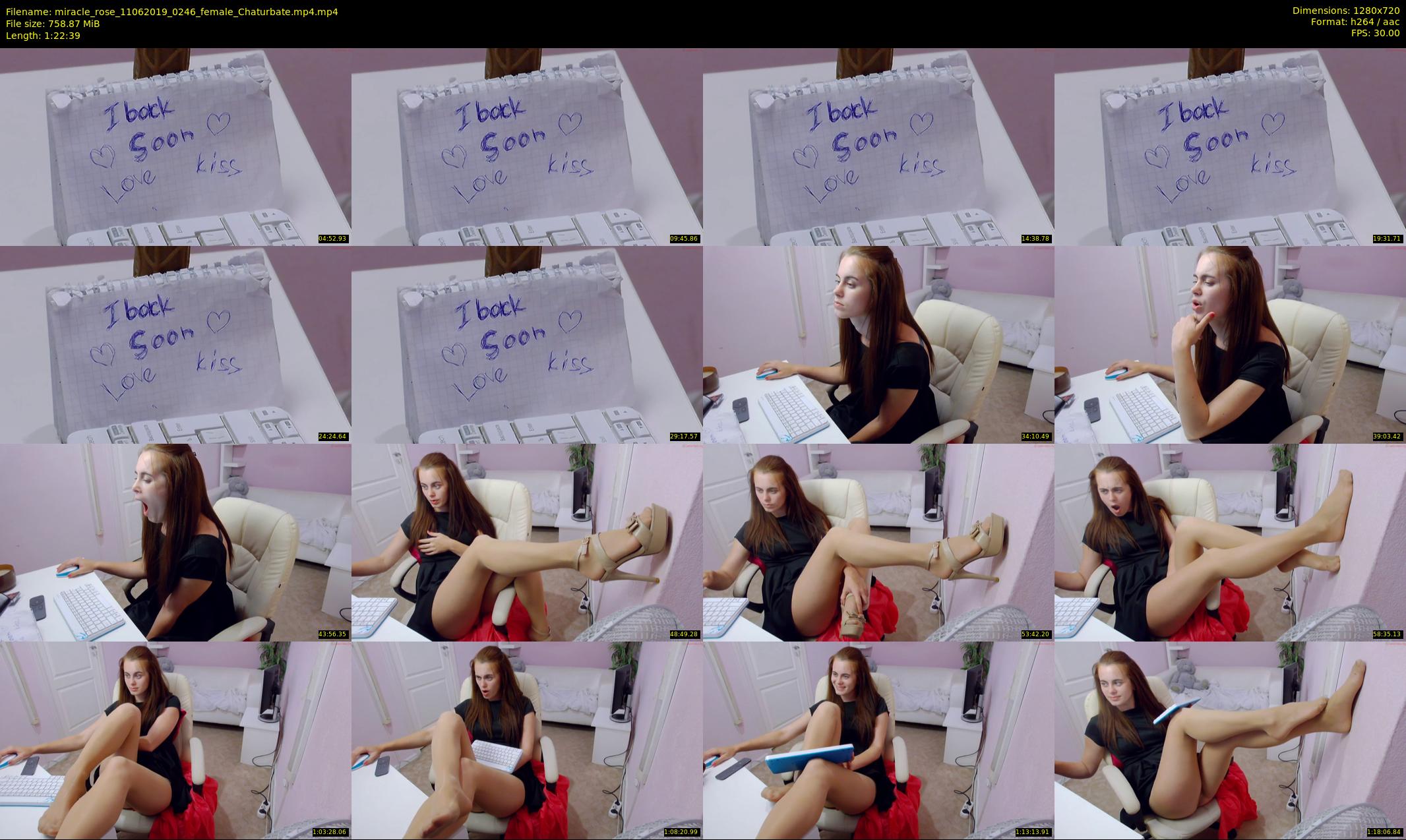 miracle_rose — 83 minute Chaturbate female cam show recording, 720p, Jun 11, 2019