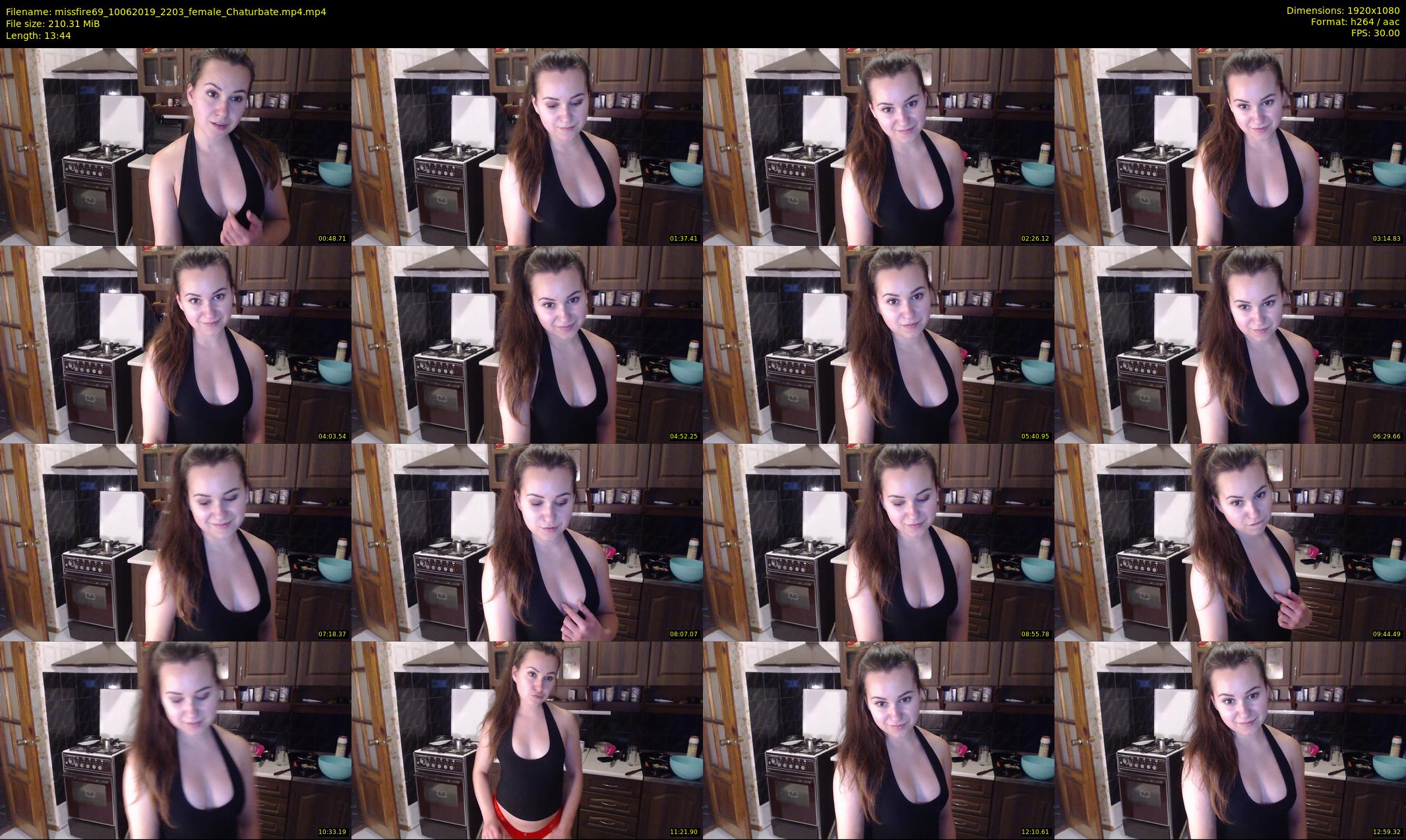 missfire69 — 14 minute Chaturbate female cam show recording, 1080p, Jun 10, 2019