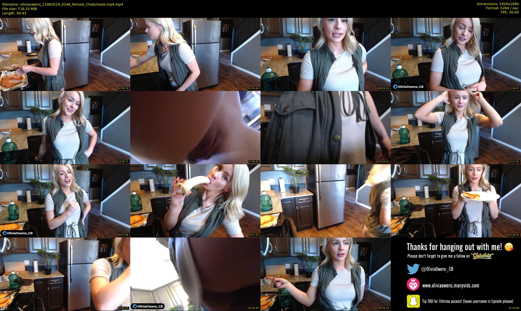 oliviaowens — 51 minute Chaturbate female cam show recording, 1080p, Jun 11, 2019
