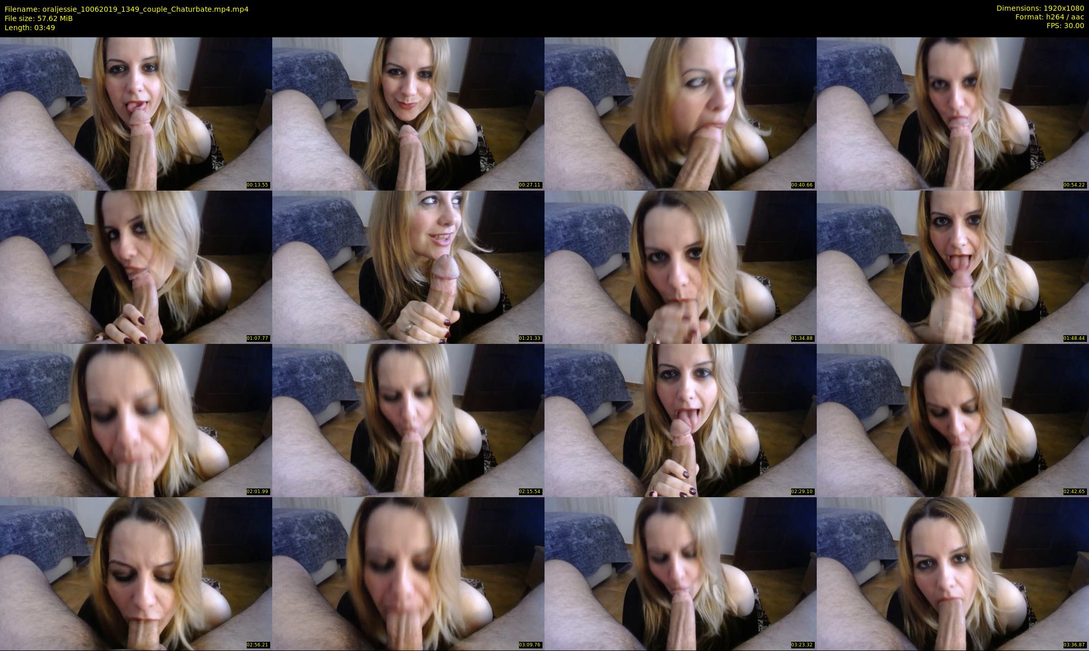 oraljessie — 4 minute Chaturbate couple cam show recording, 1080p, Jun 10, 2019