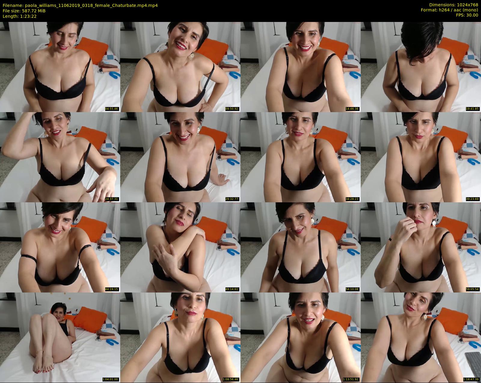 paola_williams — 84 minute Chaturbate female cam show recording, 720p, Jun 11, 2019