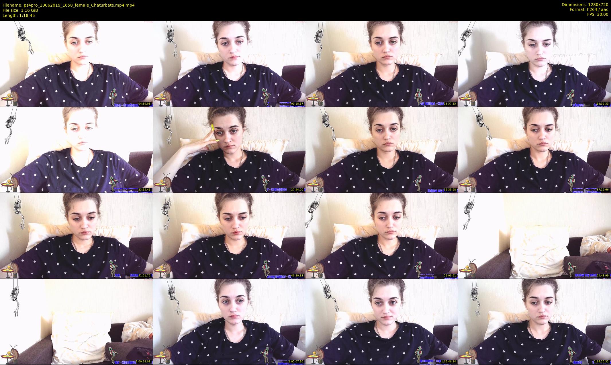 ps4pro — 79 minute Chaturbate female cam show recording, 720p, Jun 10, 2019