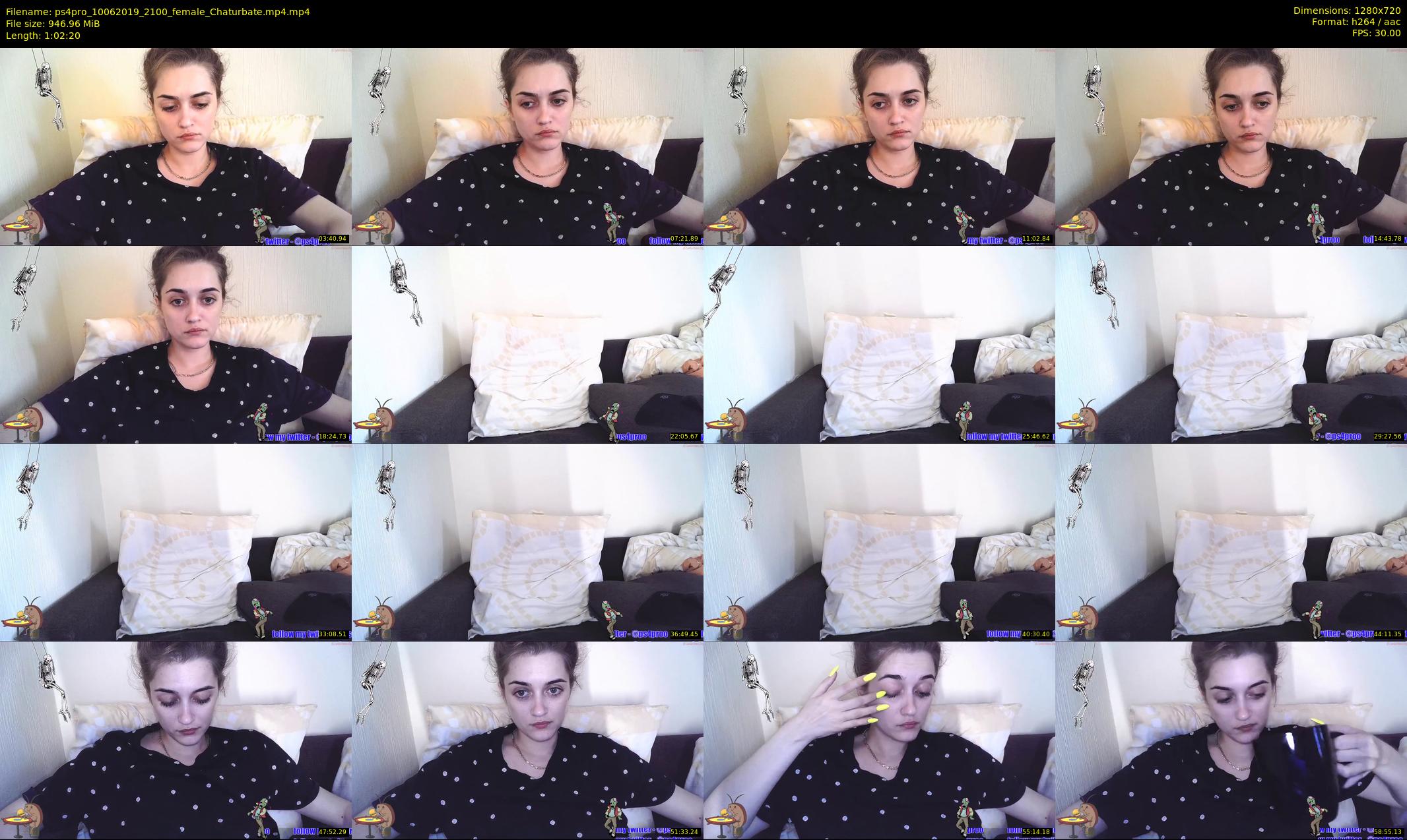 ps4pro — 63 minute Chaturbate female cam show recording, 720p, Jun 10, 2019