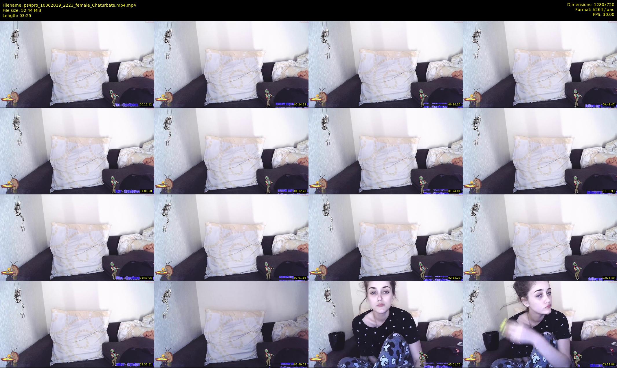 ps4pro — 4 minute Chaturbate female cam show recording, 720p, Jun 10, 2019