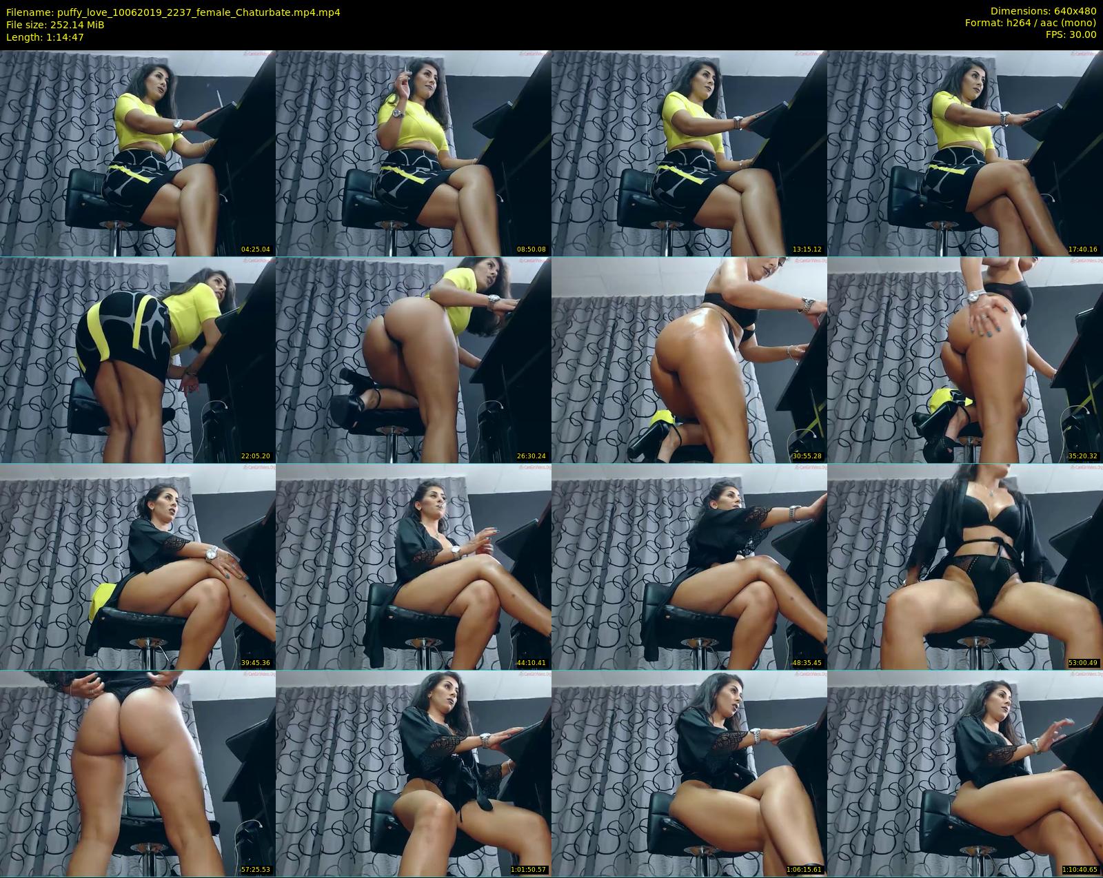 puffy_love — 75 minute Chaturbate female cam show recording, 480p, Jun 10, 2019