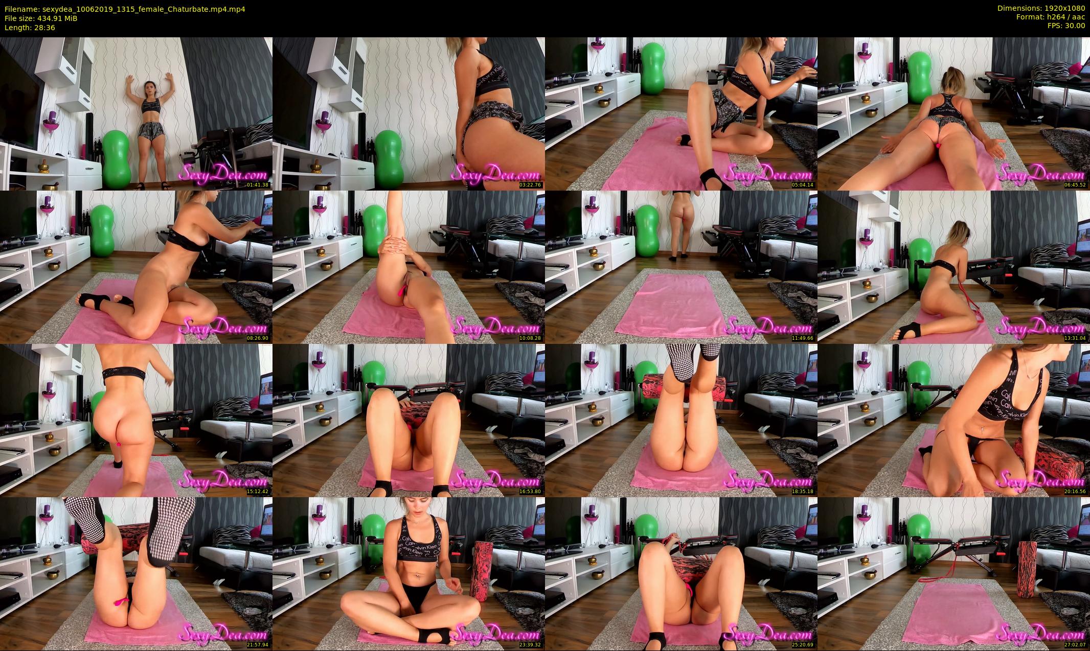 sexydea — 29 minute Chaturbate female cam show recording, 1080p, Jun 10, 2019