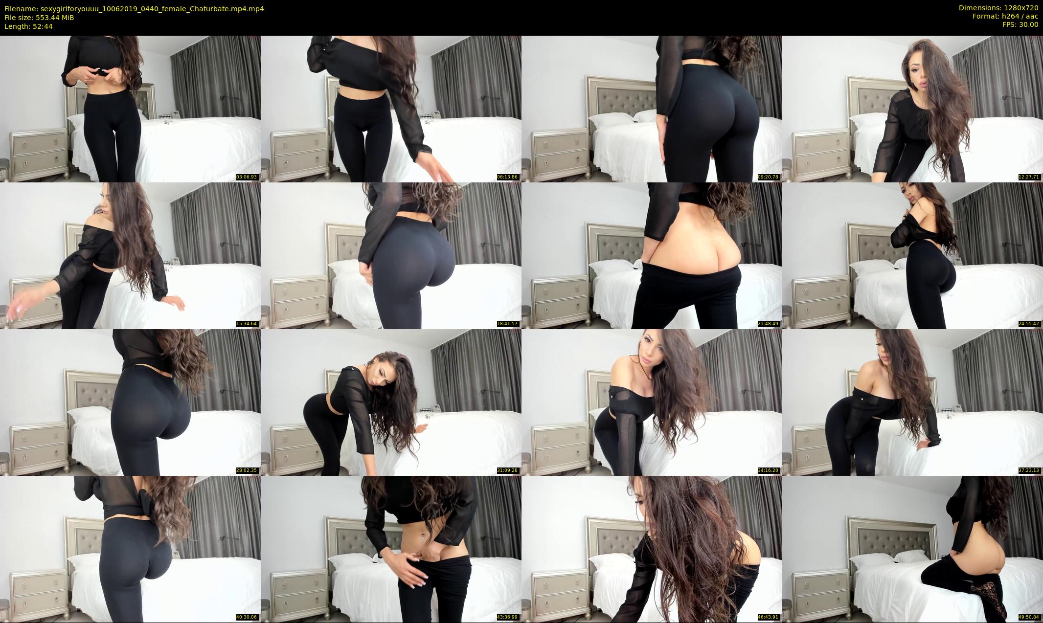 sexygirlforyouuu — 53 minute Chaturbate female cam show recording, 720p, Jun 10, 2019