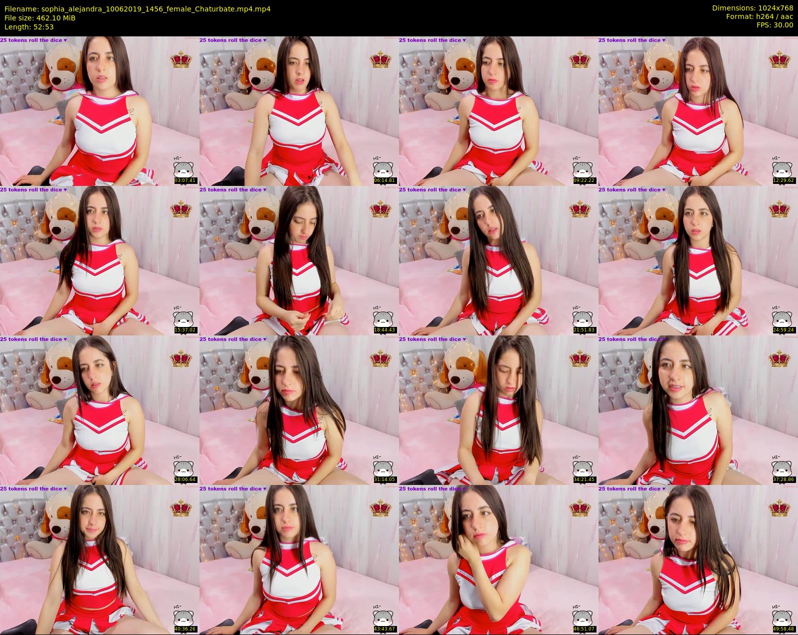 sophia_alejandra — 53 minute Chaturbate female cam show recording, 720p, Jun 10, 2019
