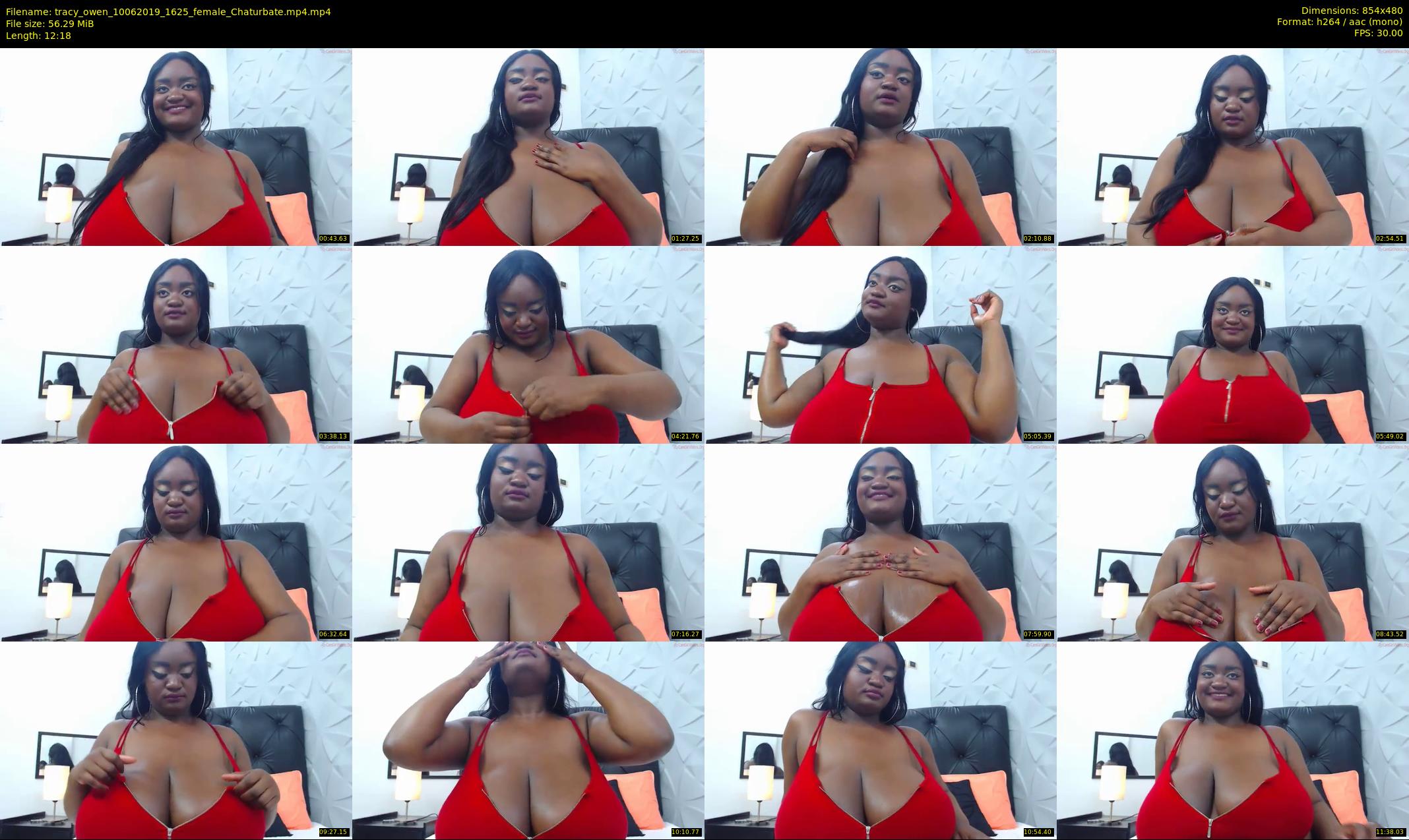 tracy_owen — 13 minute Chaturbate female cam show recording, 480p, Jun 10, 2019