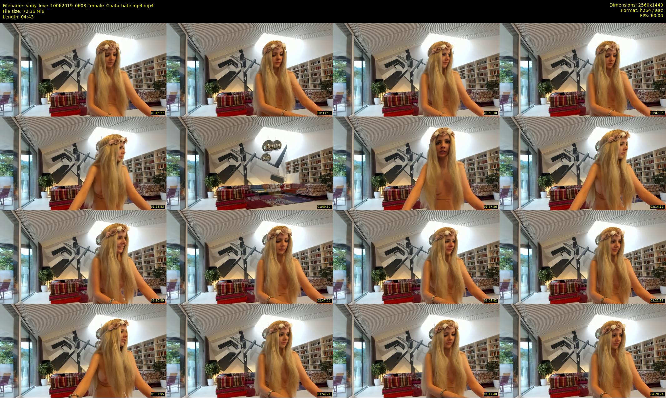 vany_love — 5 minute Chaturbate female cam show recording, 1080p, Jun 10, 2019