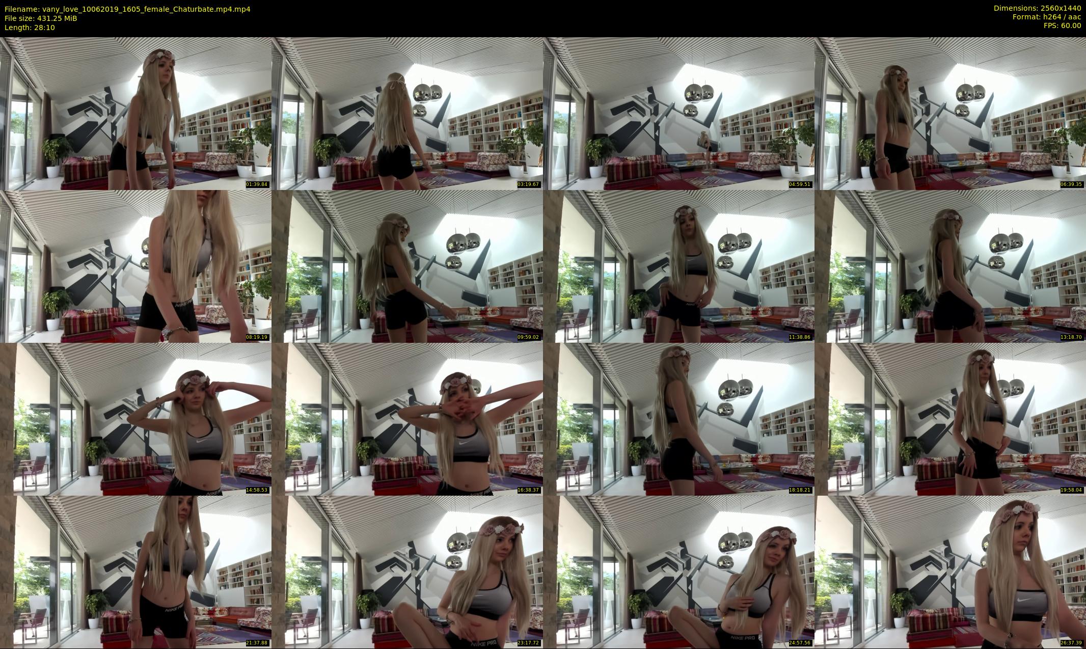 vany_love — 29 minute Chaturbate female cam show recording, 1080p, Jun 10, 2019