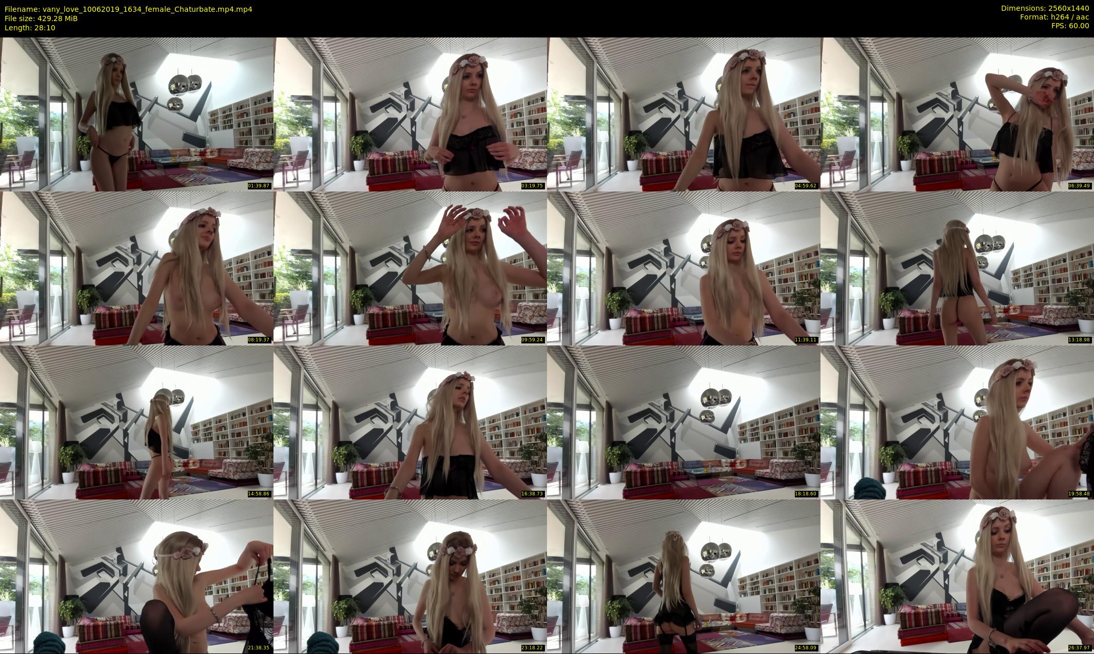 vany_love — 29 minute Chaturbate female cam show recording, 1080p, Jun 10, 2019