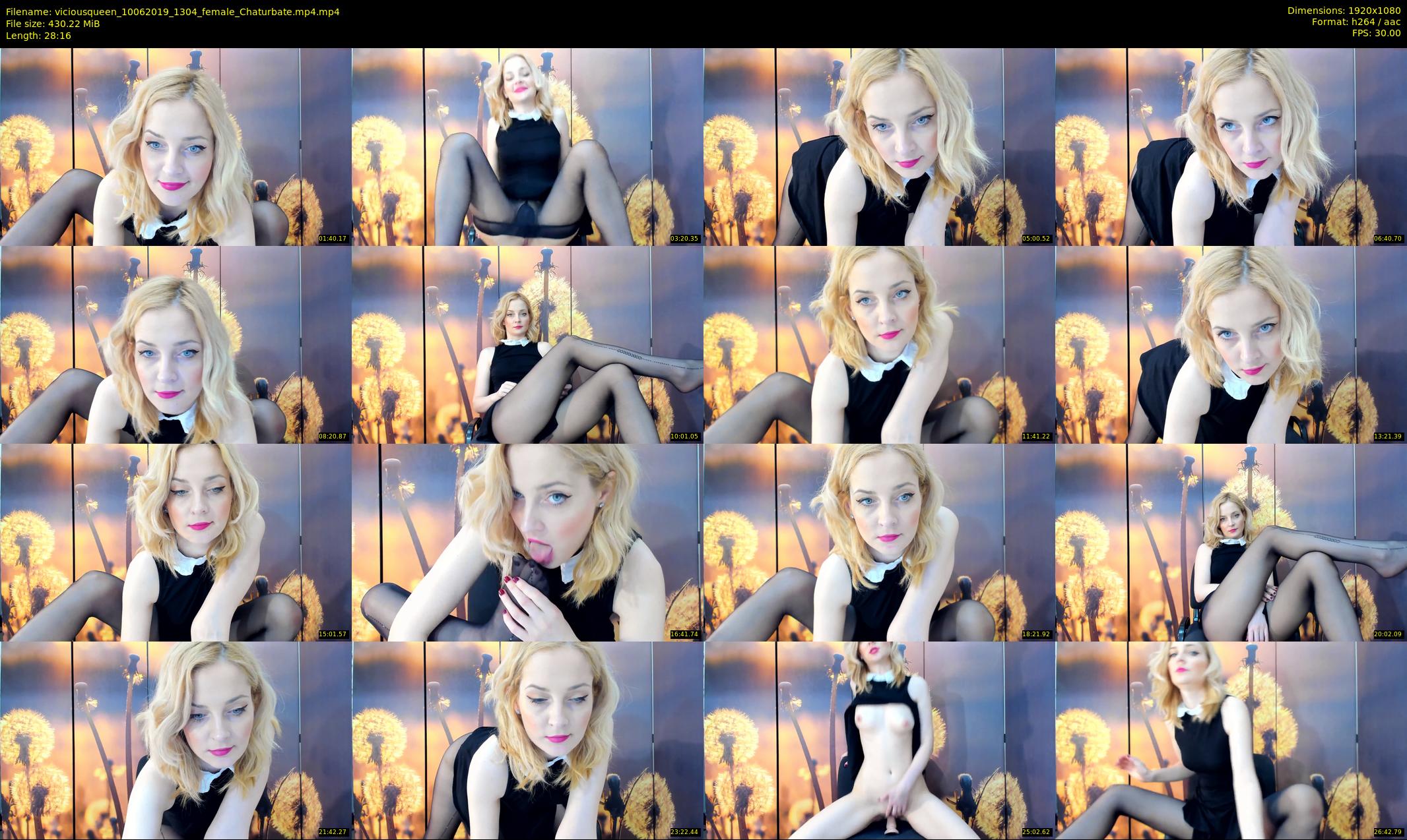 viciousqueen — 29 minute Chaturbate female cam show recording, 1080p, Jun 10, 2019