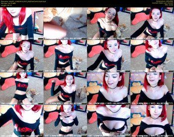 HALEY — 5 minute MyFreeCams cam show recording, 480p, Jun 12, 2019
