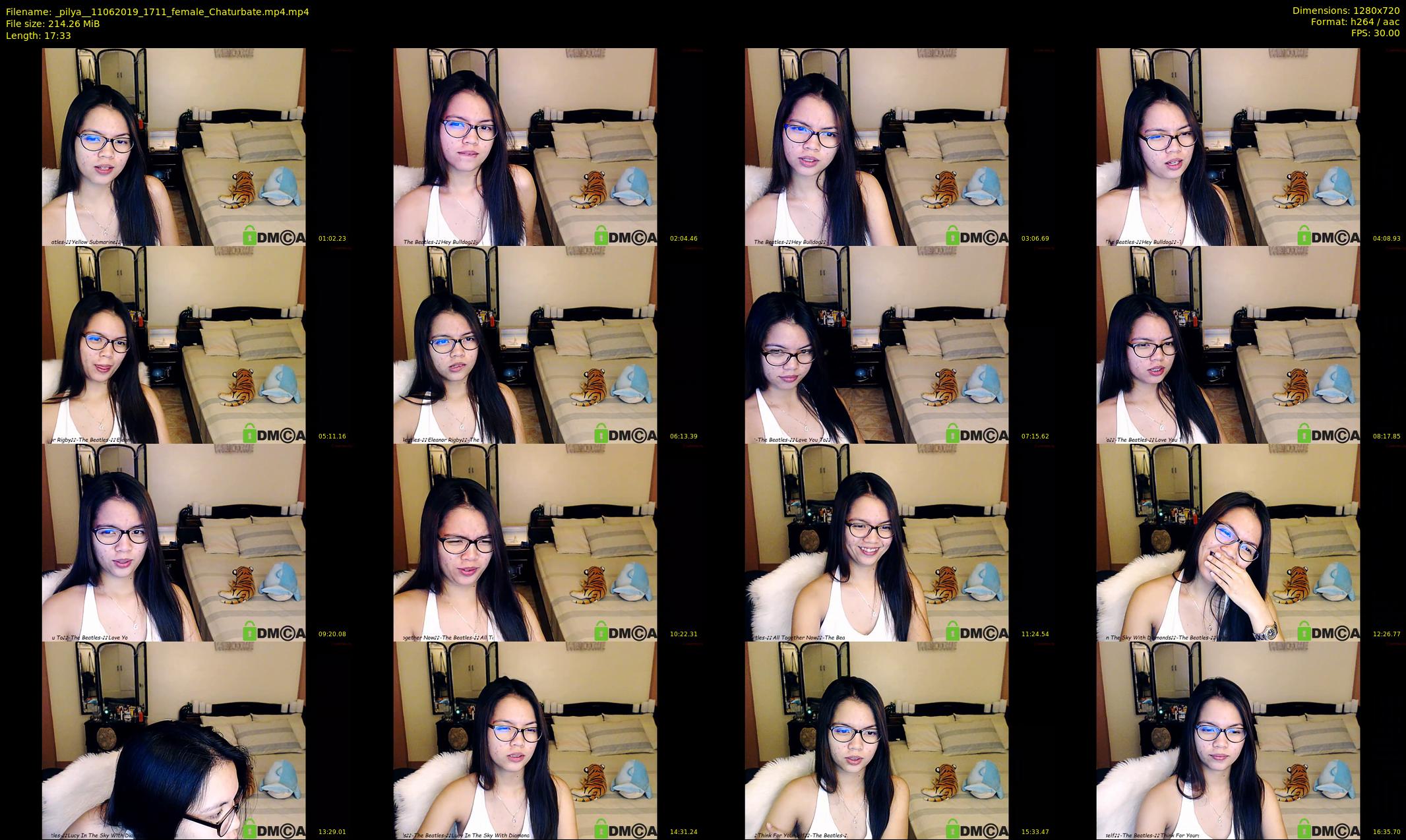 _pilya_ — 18 minute Chaturbate female cam show recording, 720p, Jun 11, 2019