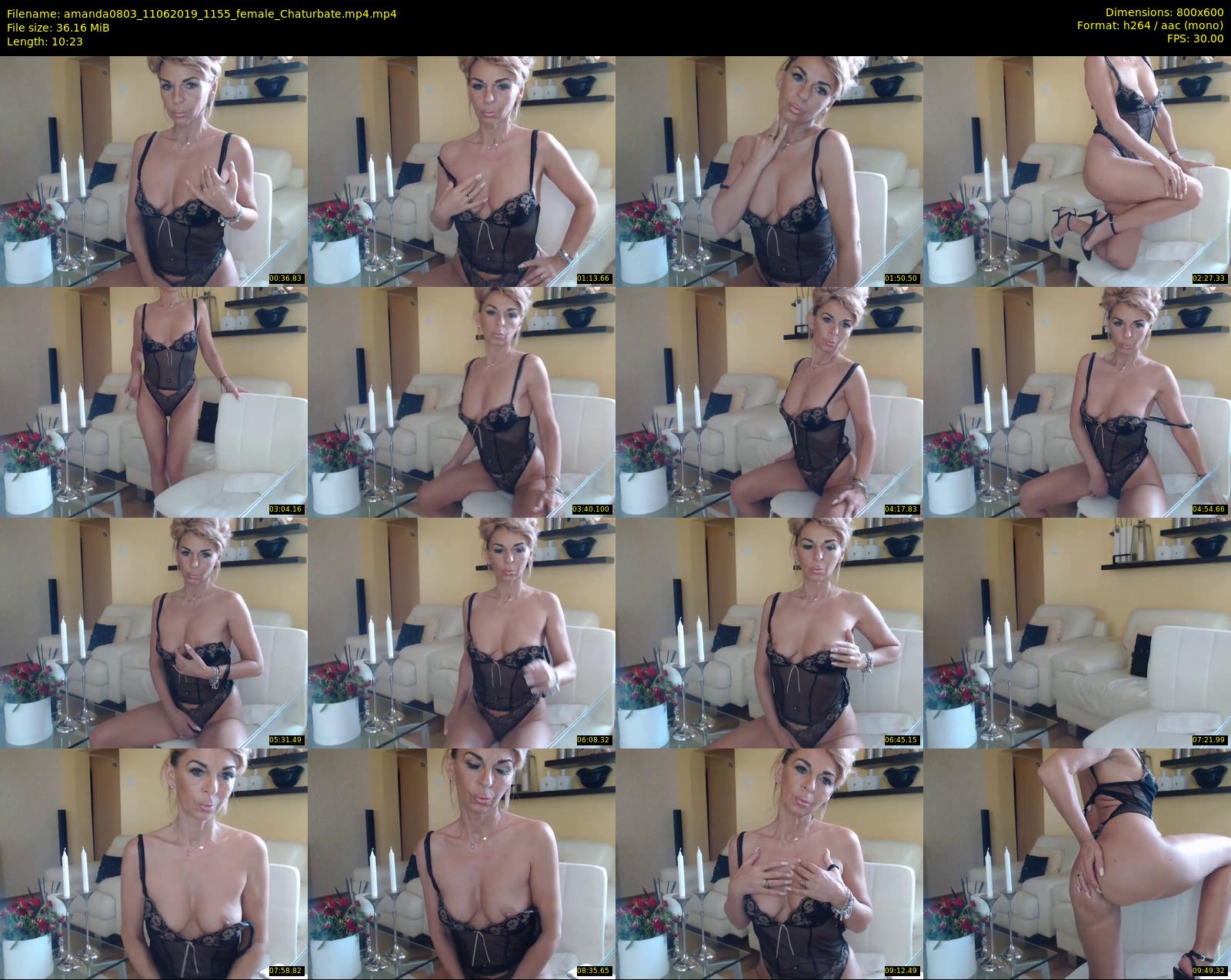 amanda0803 — 11 minute Chaturbate female cam show recording, 480p, Jun 11, 2019