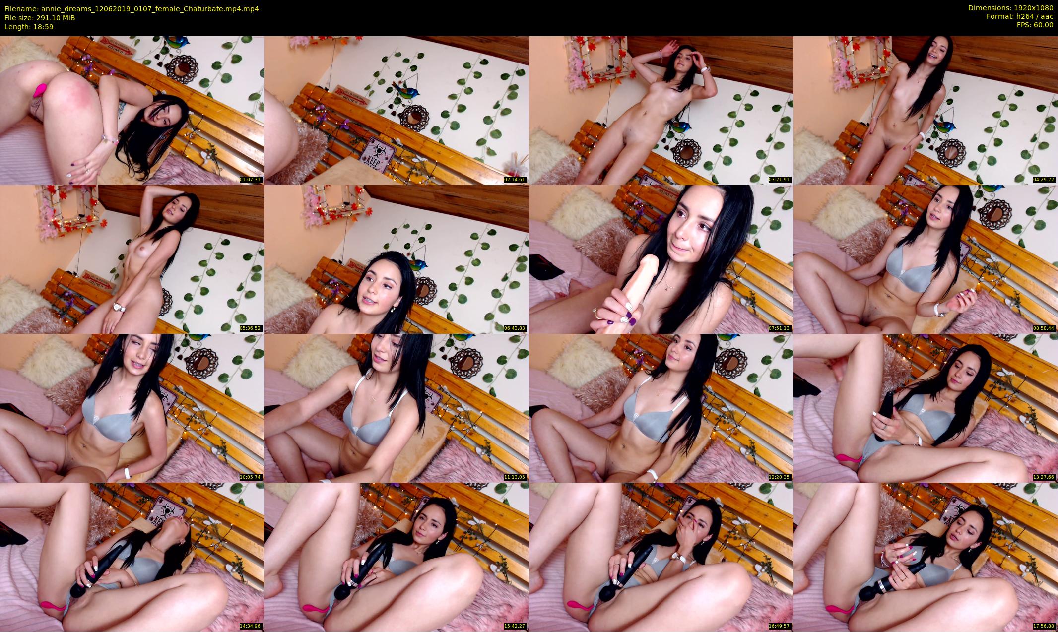 annie_dreams — 19 minute Chaturbate female cam show recording, 1080p, Jun 12, 2019