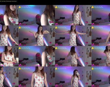 arielking69 — 15 minute Chaturbate female cam show recording, 4K, Jun 11, 2019