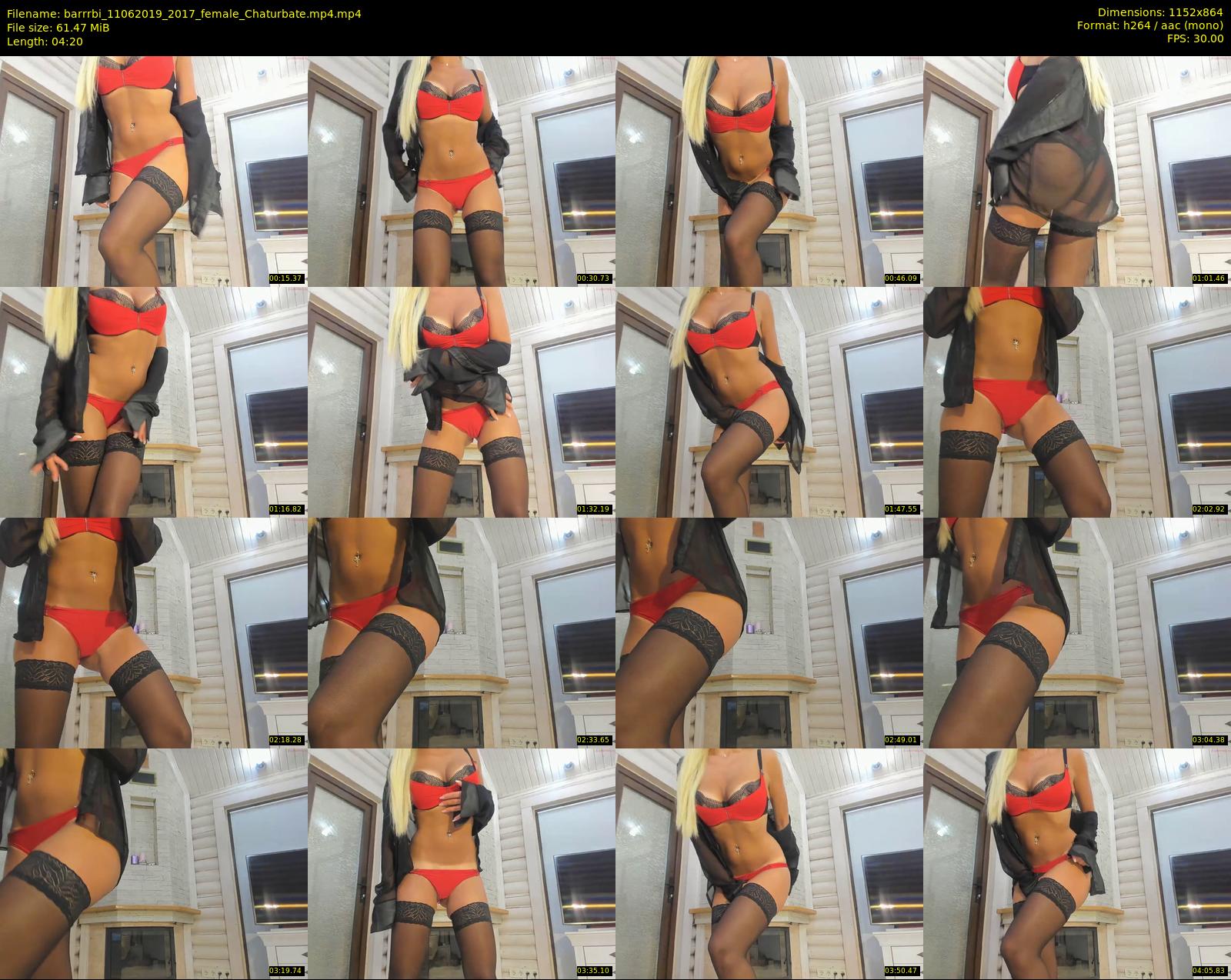 barrrbi — 5 minute Chaturbate female cam show recording, 720p, Jun 11, 2019