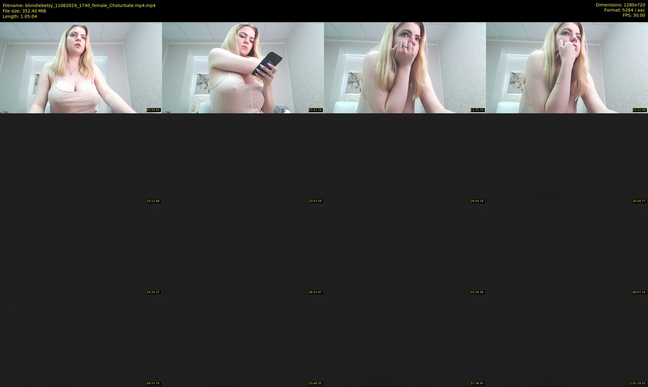 blondiebetsy — 66 minute Chaturbate female cam show recording, 720p, Jun 11, 2019