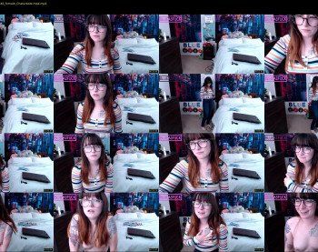 blueasfuck — 56 minute Chaturbate female cam show recording, 1080p, Jun 11, 2019