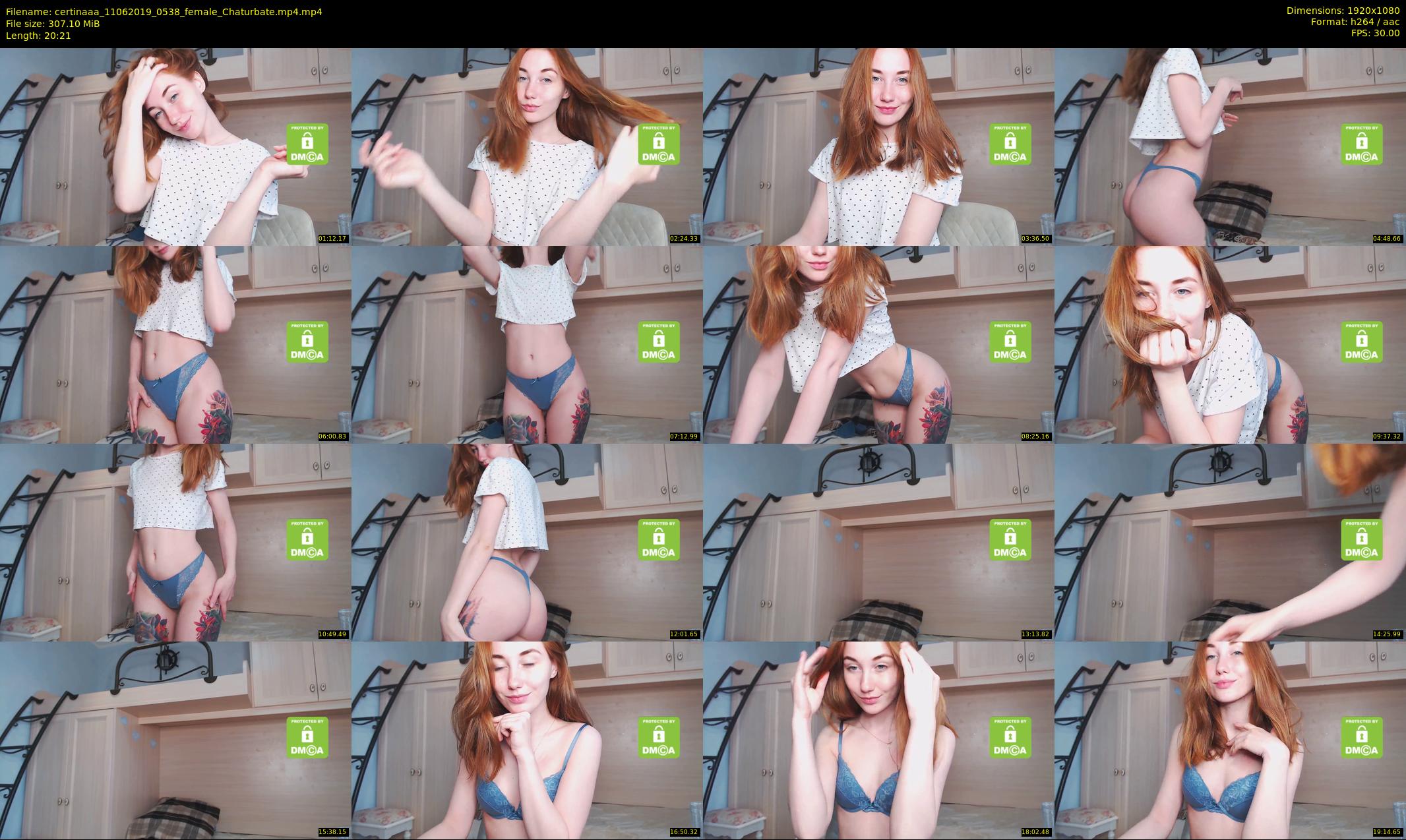 certinaaa — 21 minute Chaturbate female cam show recording, 1080p, Jun 11, 2019