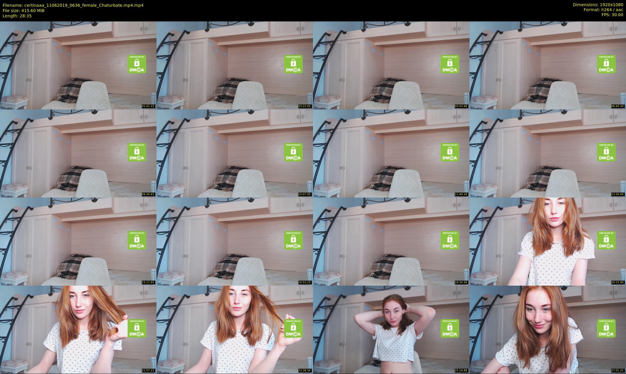 certinaaa — 29 minute Chaturbate female cam show recording, 1080p, Jun 11, 2019