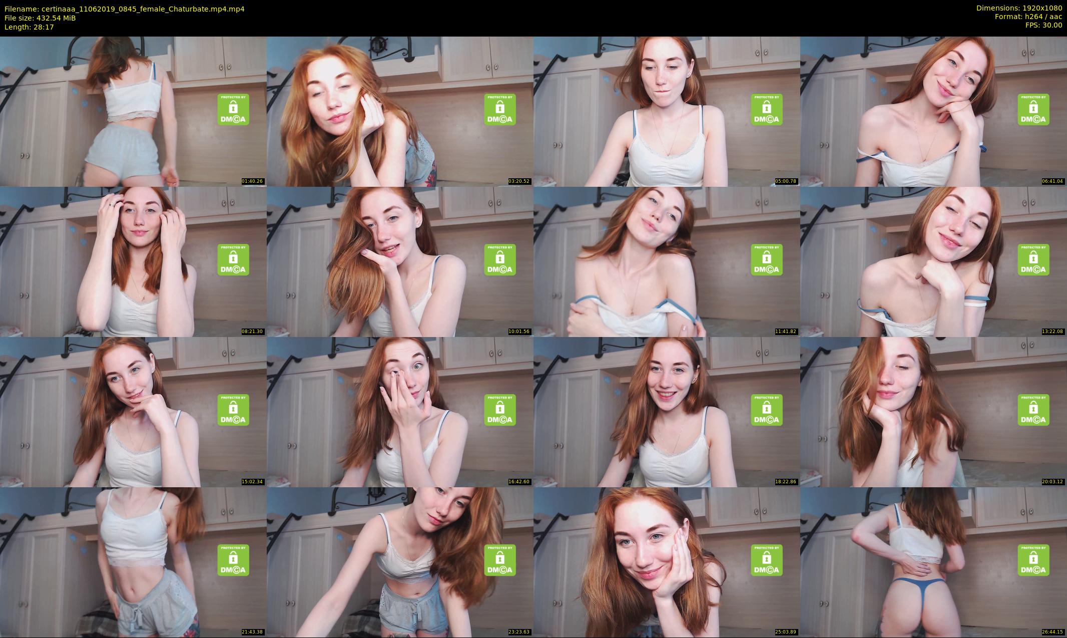 certinaaa — 29 minute Chaturbate female cam show recording, 1080p, Jun 11, 2019