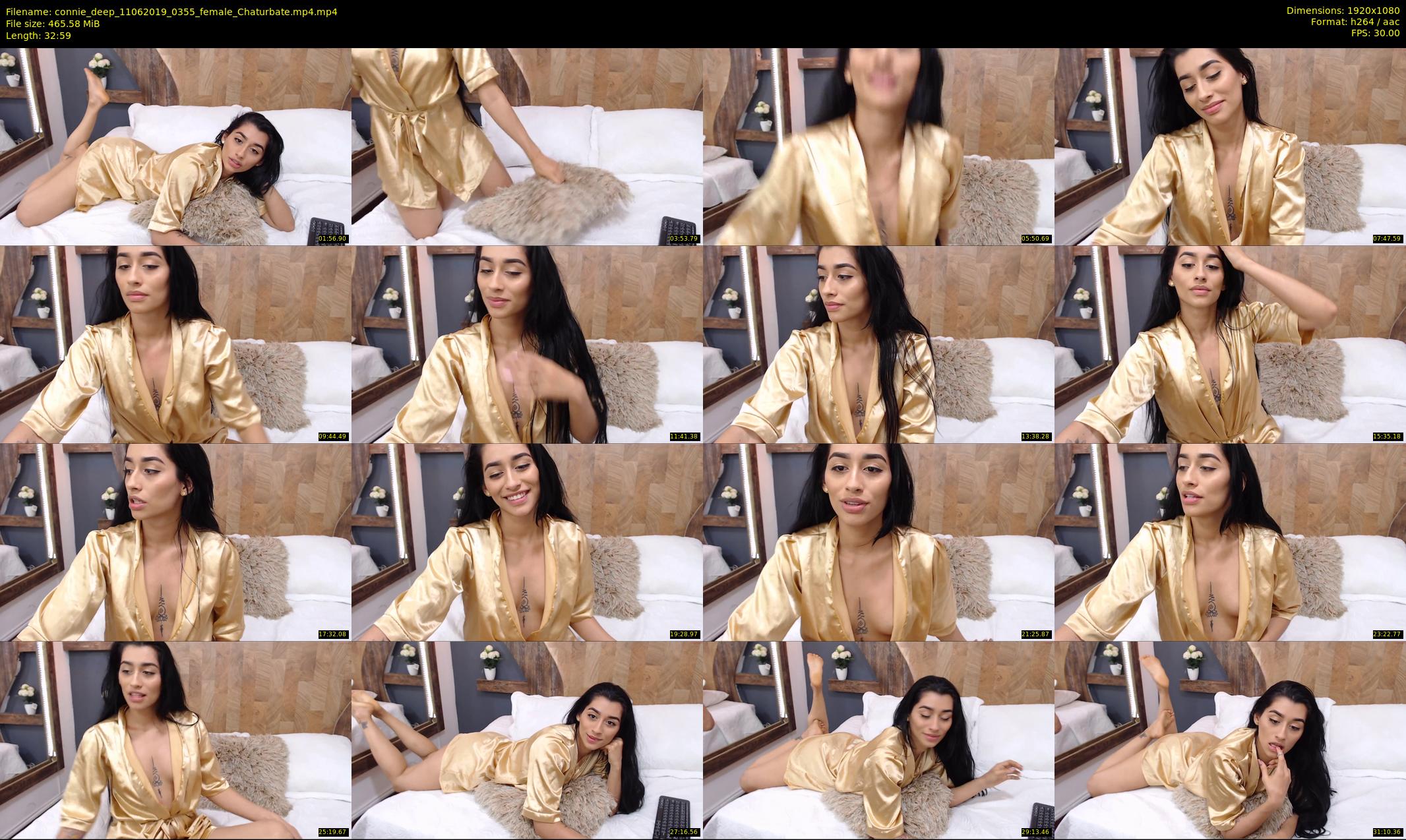 connie_deep — 33 minute Chaturbate female cam show recording, 1080p, Jun 11, 2019
