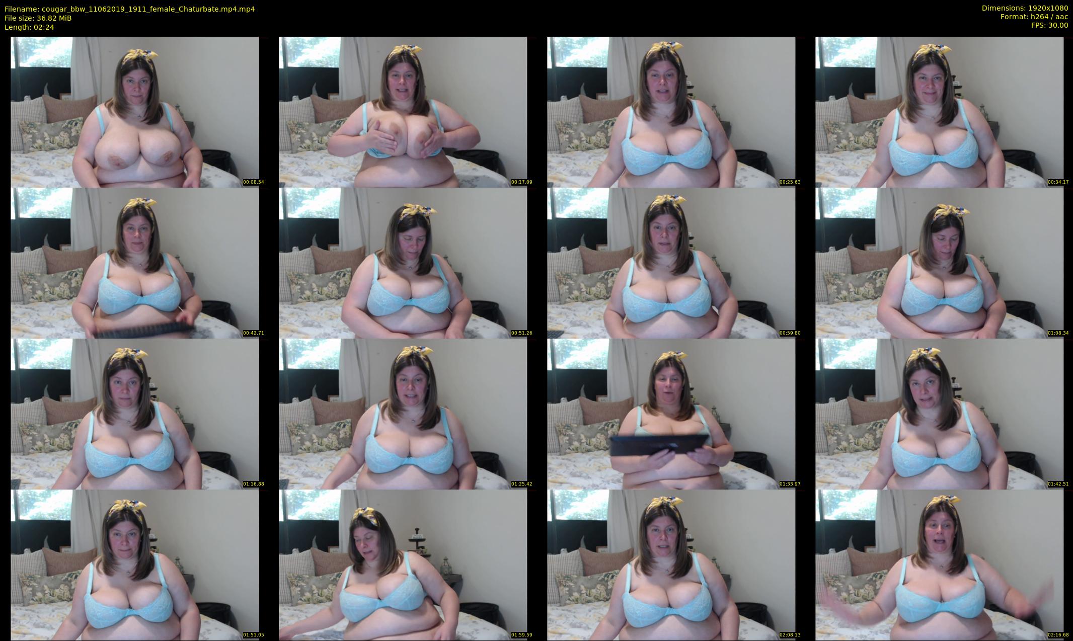 cougar_bbw — 3 minute Chaturbate female cam show recording, 1080p, Jun 11, 2019
